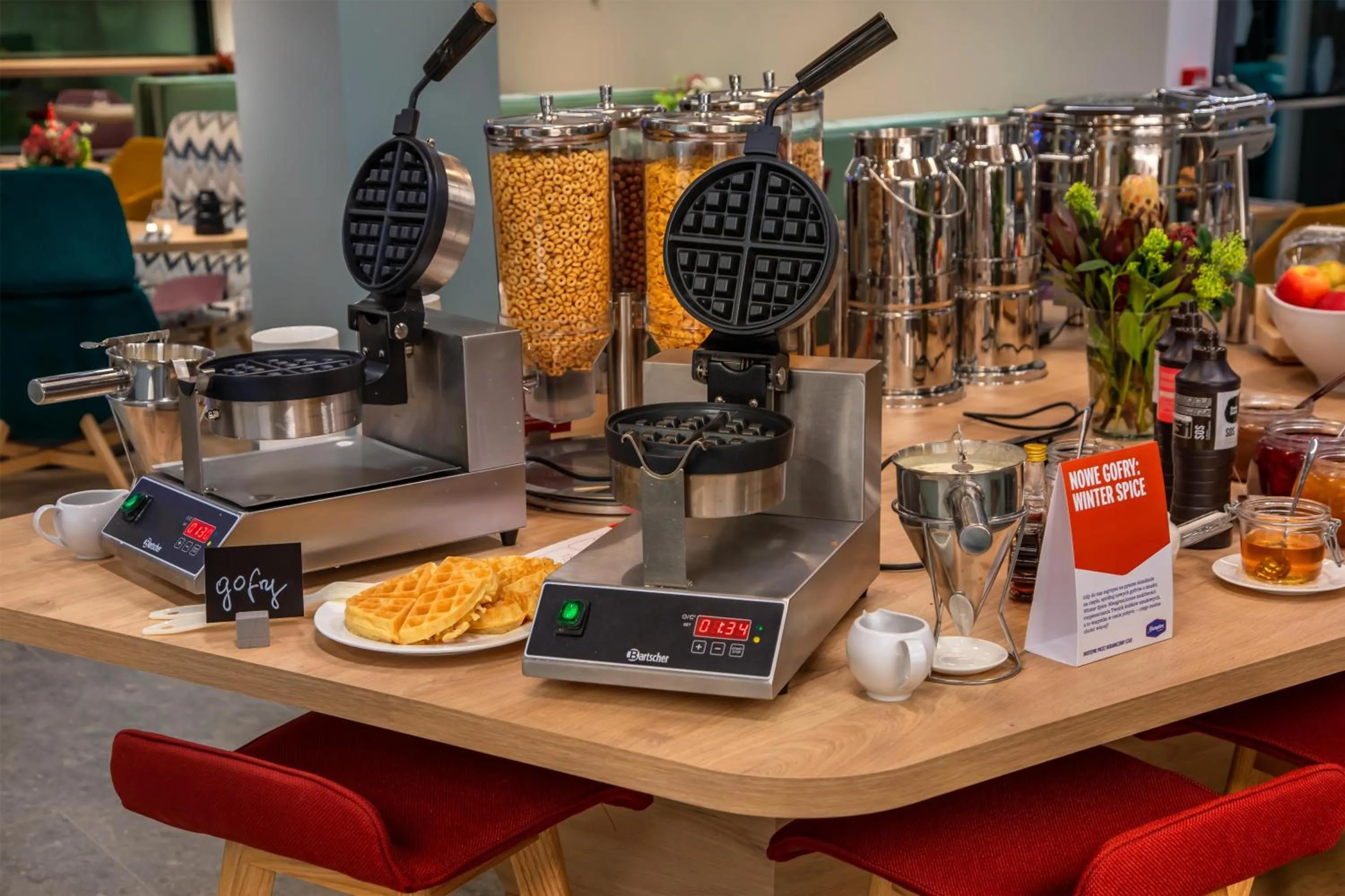 Restaurant/places to eat in Hampton By Hilton Wroclaw Airport