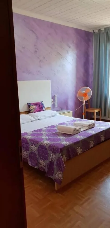 Bed in Hotel Giovannina