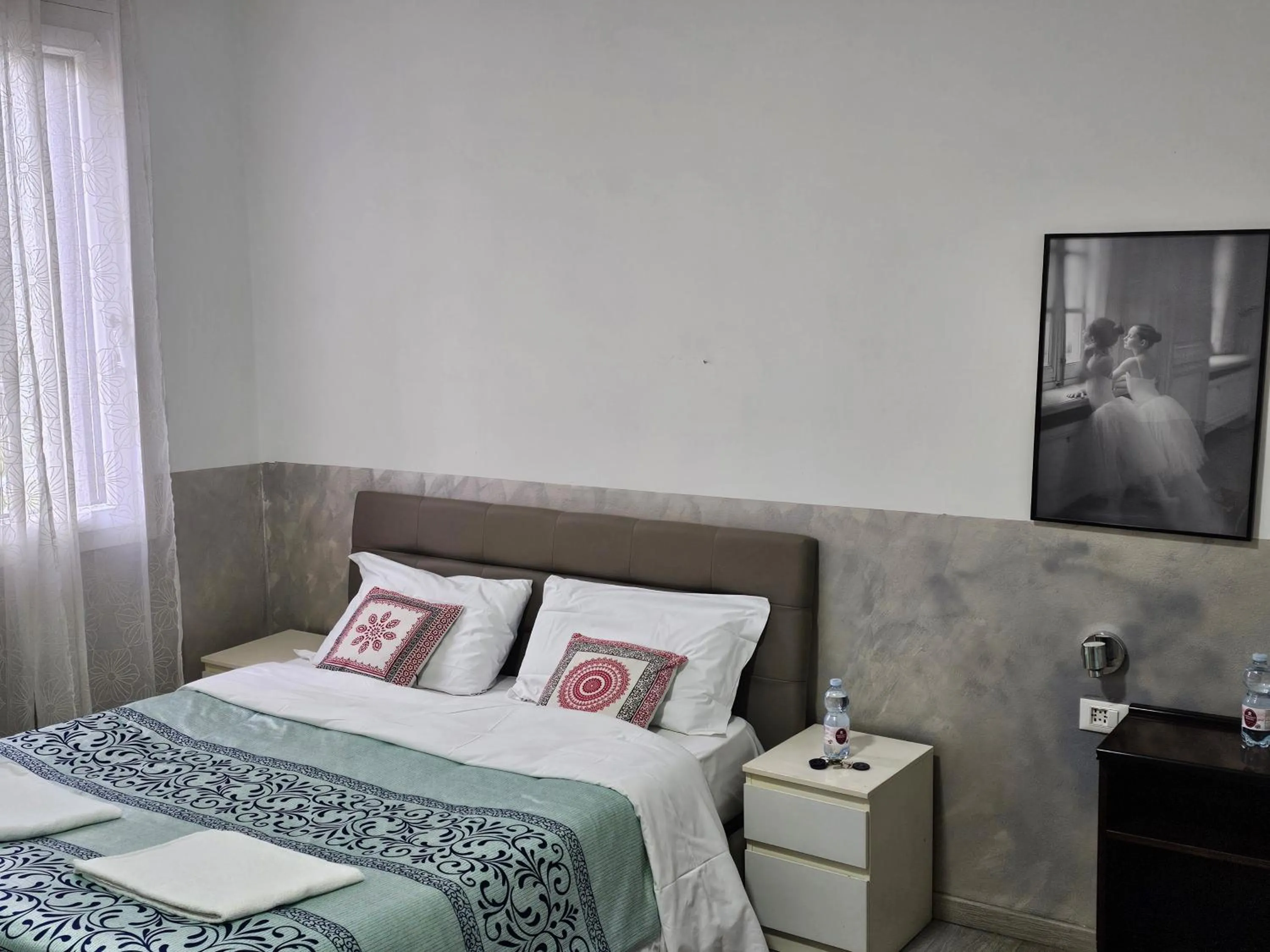 Bed in Hotel Giovannina