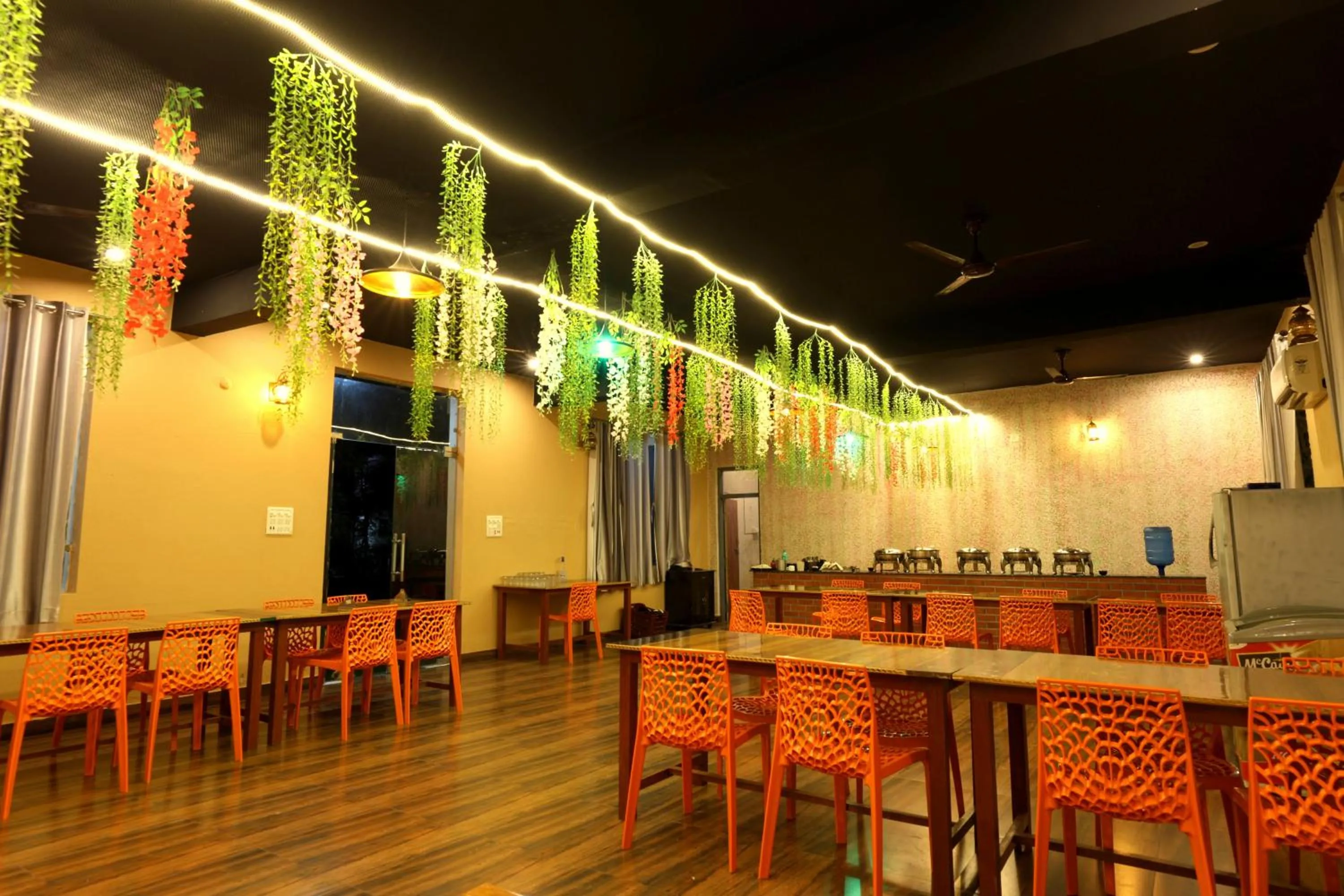 Restaurant/places to eat in Aranya Resort & Suites By Shivaneel Hospitality