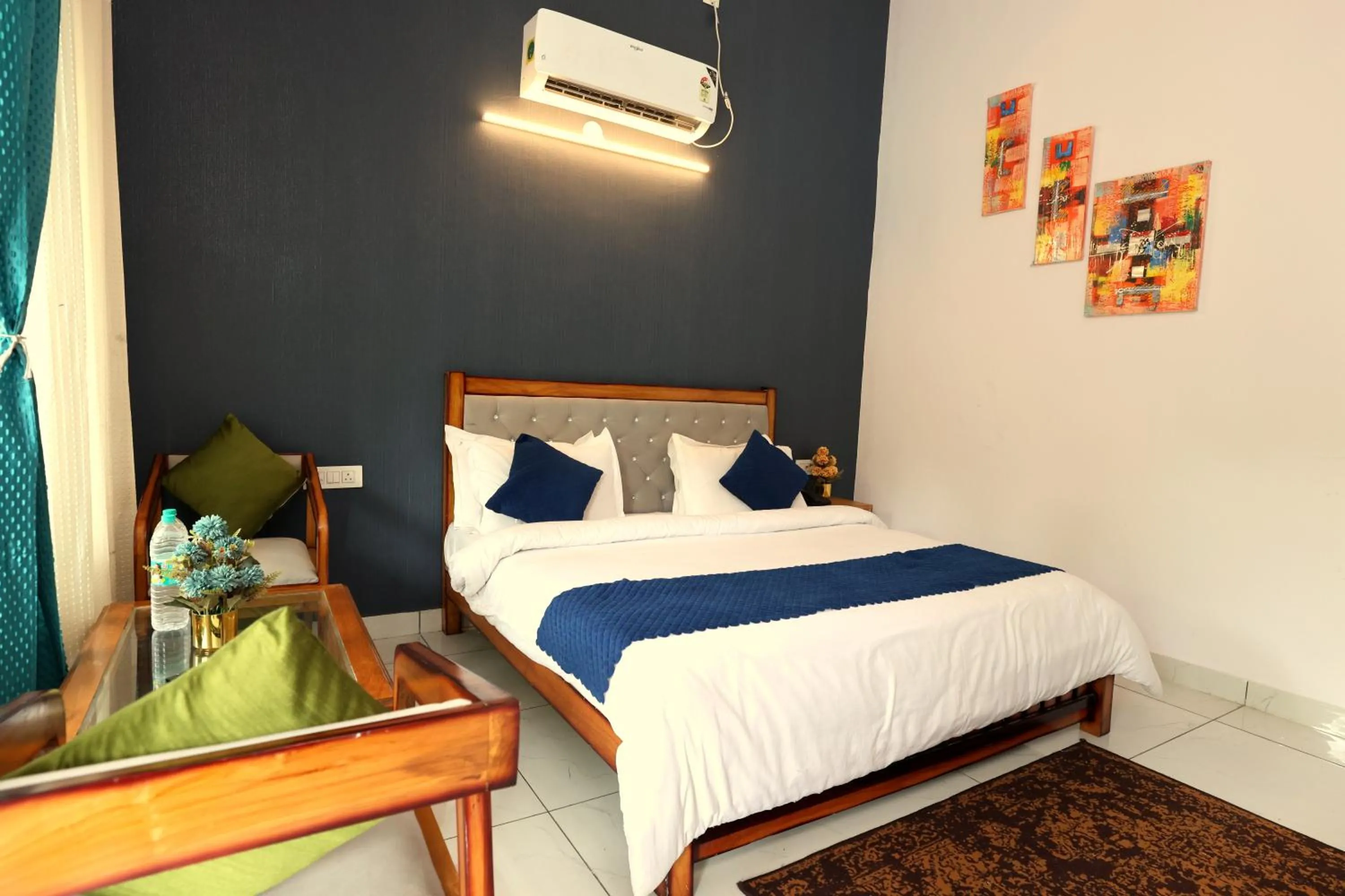 Bed in Aranya Resort & Suites By Shivaneel Hospitality