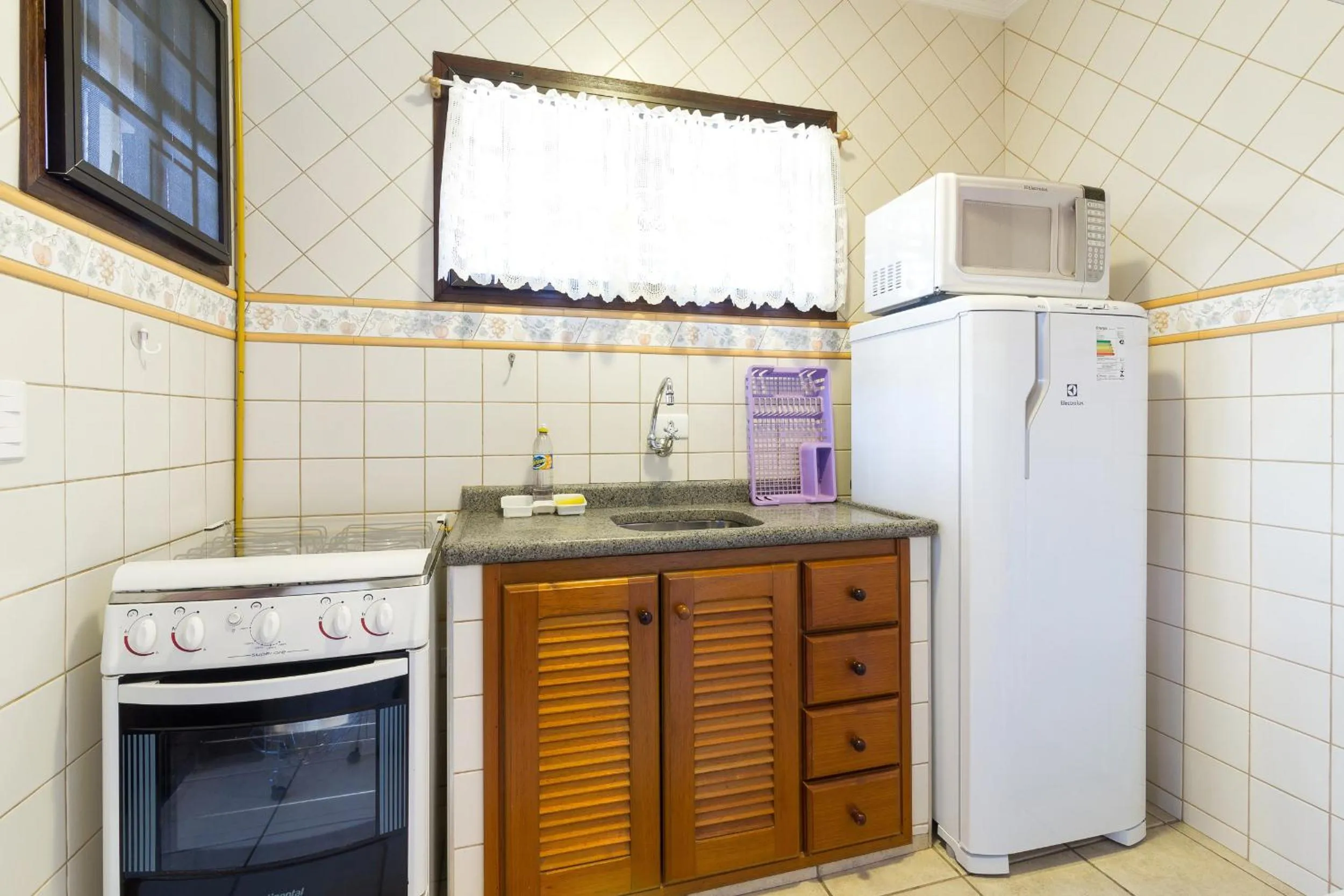 Kitchen or kitchenette in Aldeia Da Lagoinha