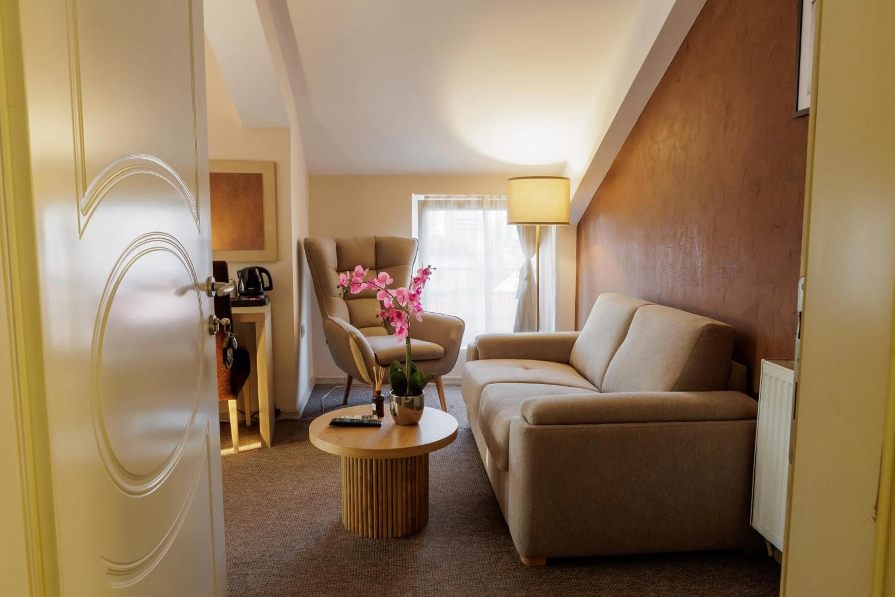 Seating area in Garni Hotel Biser