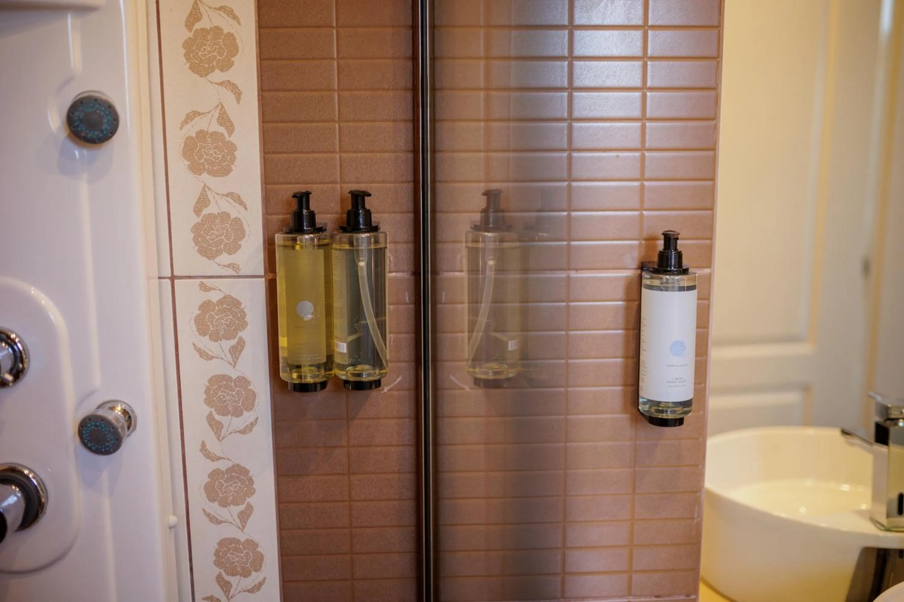 Shower in Garni Hotel Biser