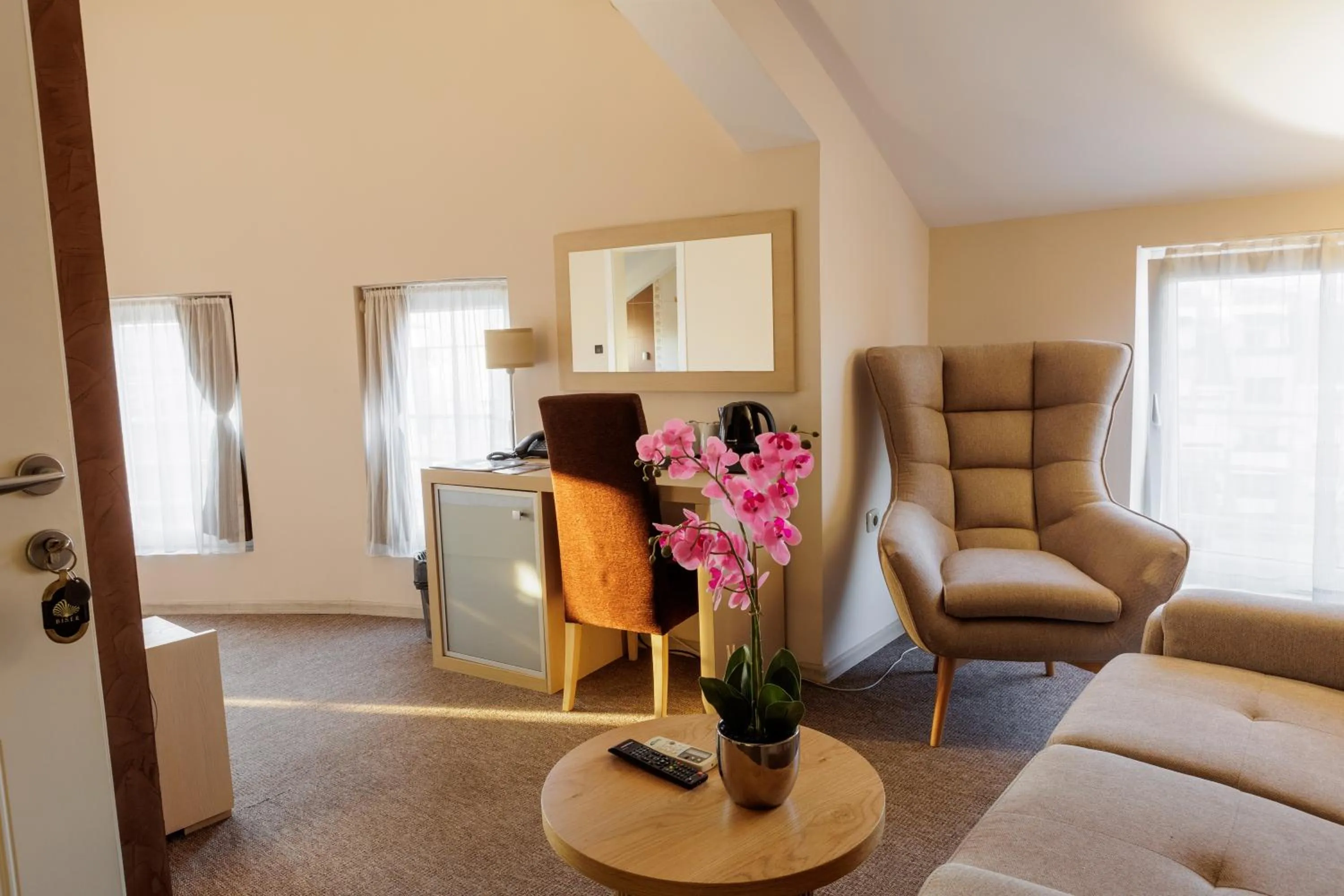 Seating area in Garni Hotel Biser