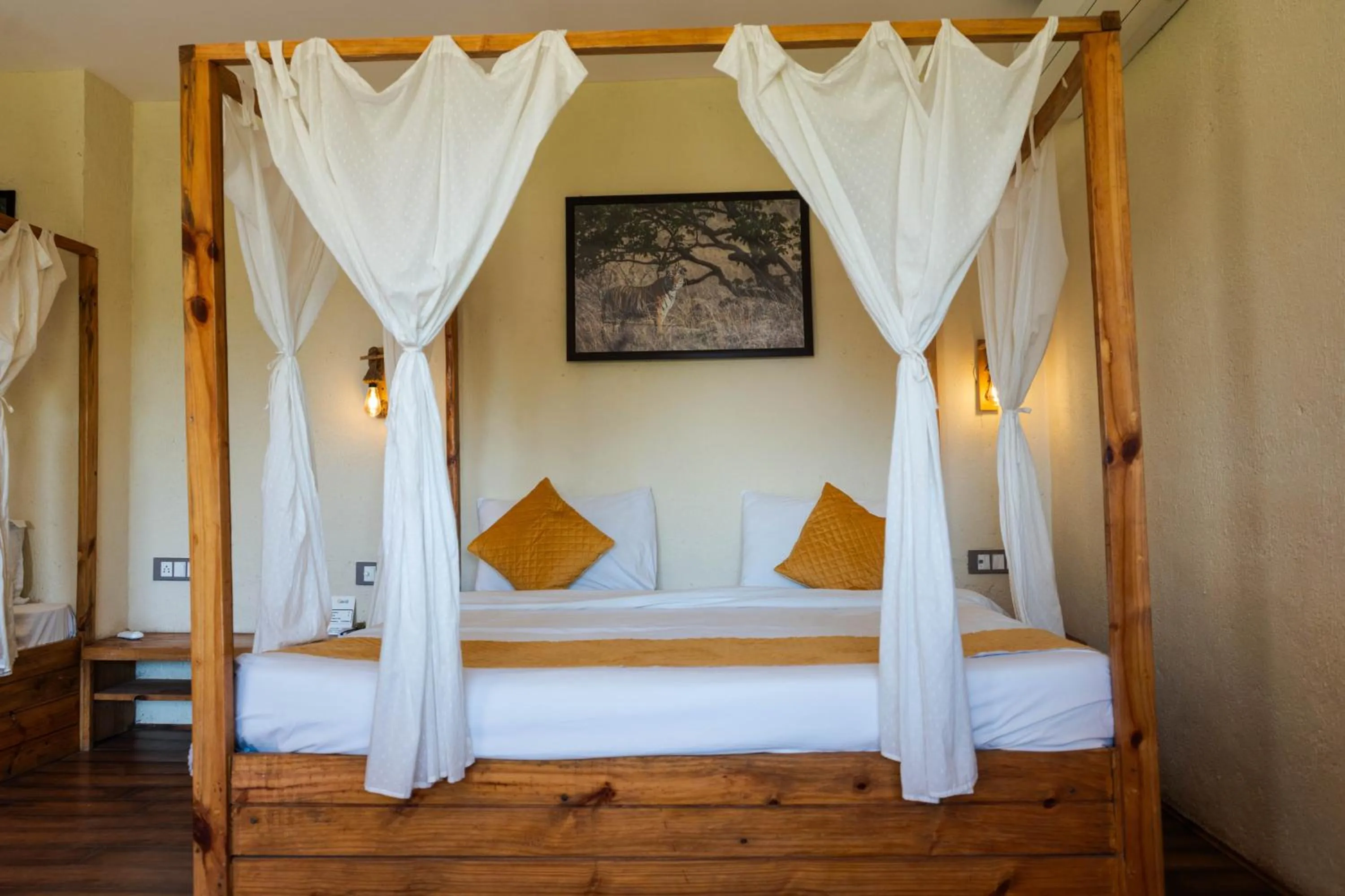 Bedroom, Bed in Greetoe Camp Panna