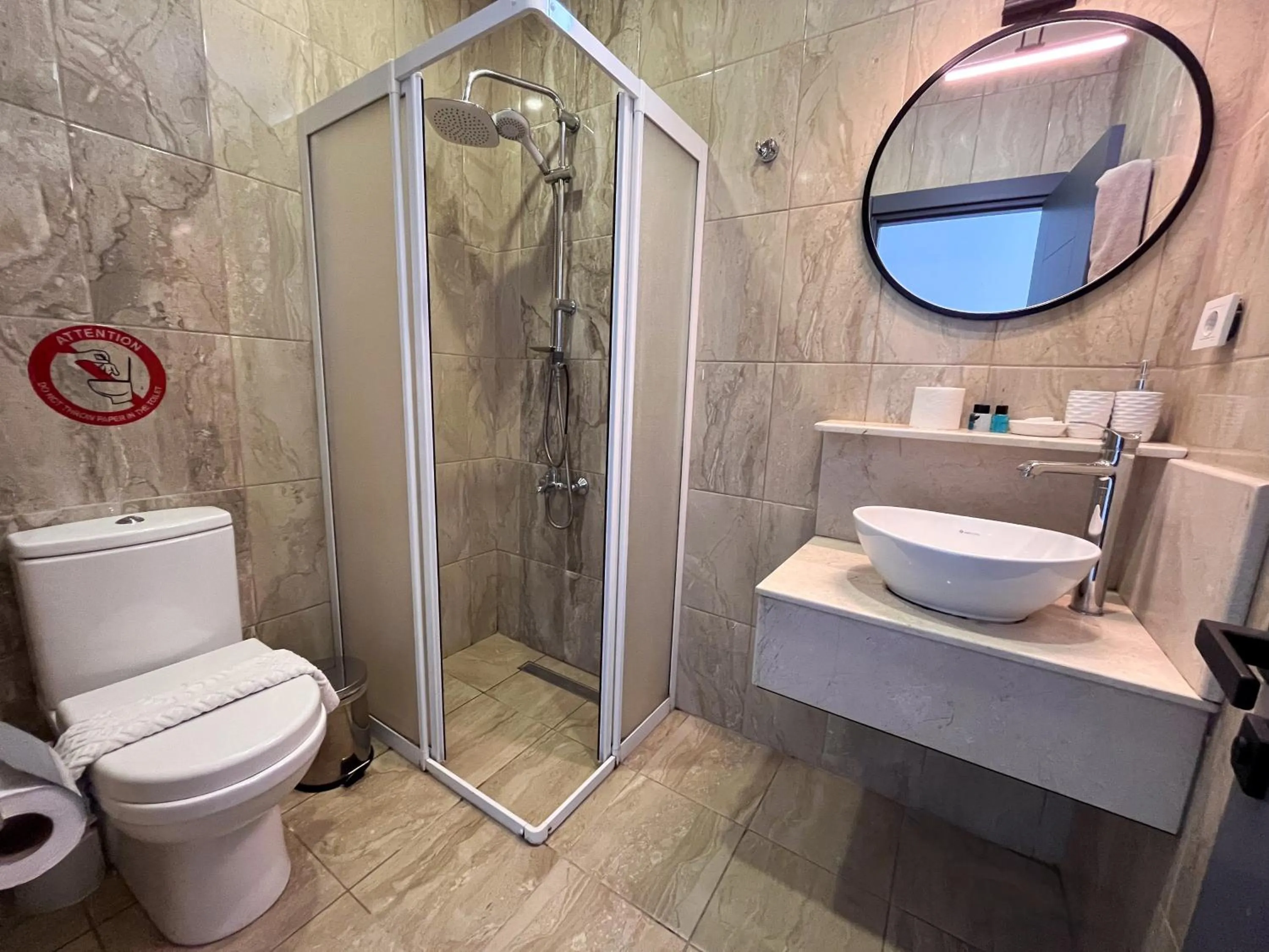 Bathroom in Galley Hotel