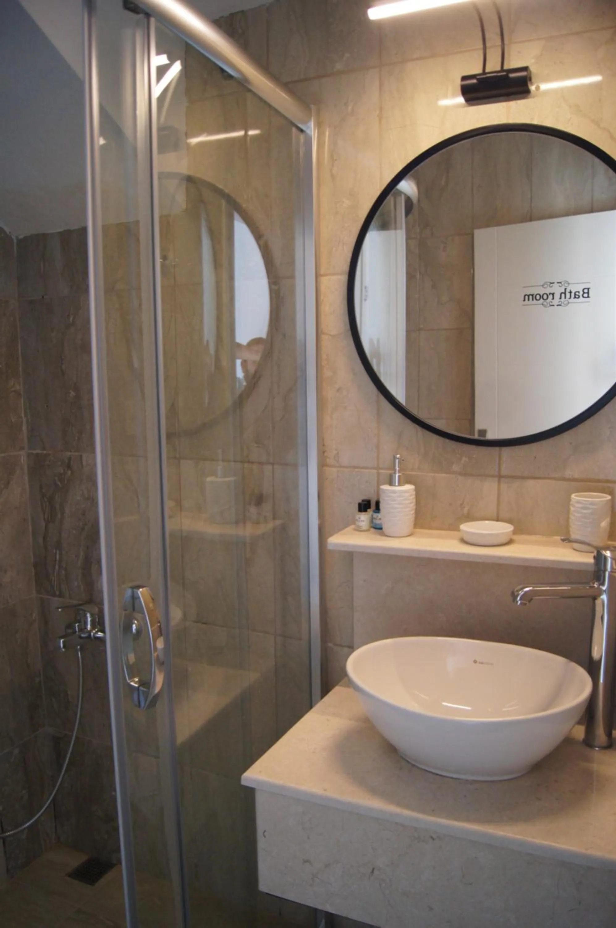 Bathroom in Galley Hotel