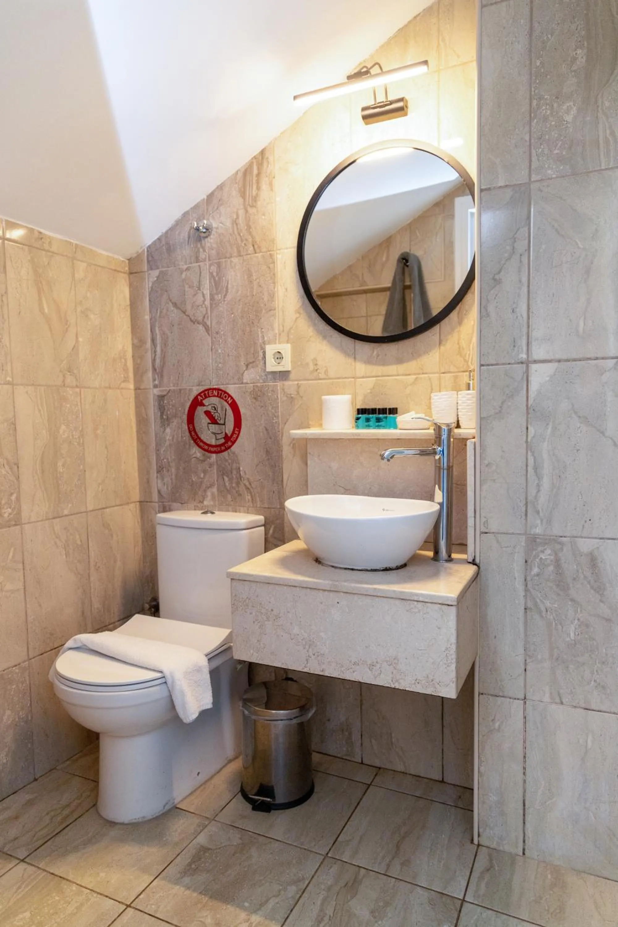 Bathroom in Galley Hotel