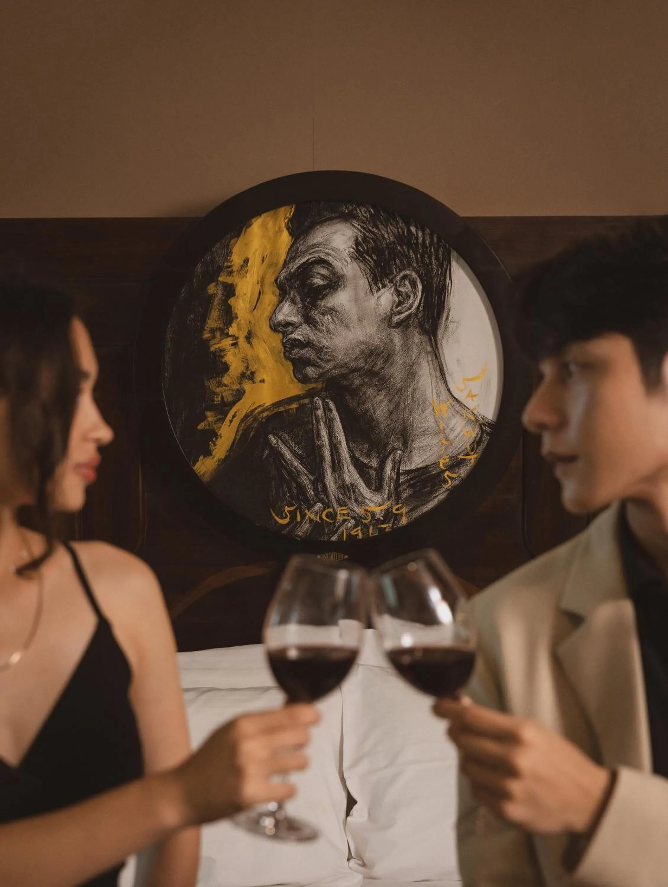 People in Art Mai Gallery Nimman Hotel Chiang Mai