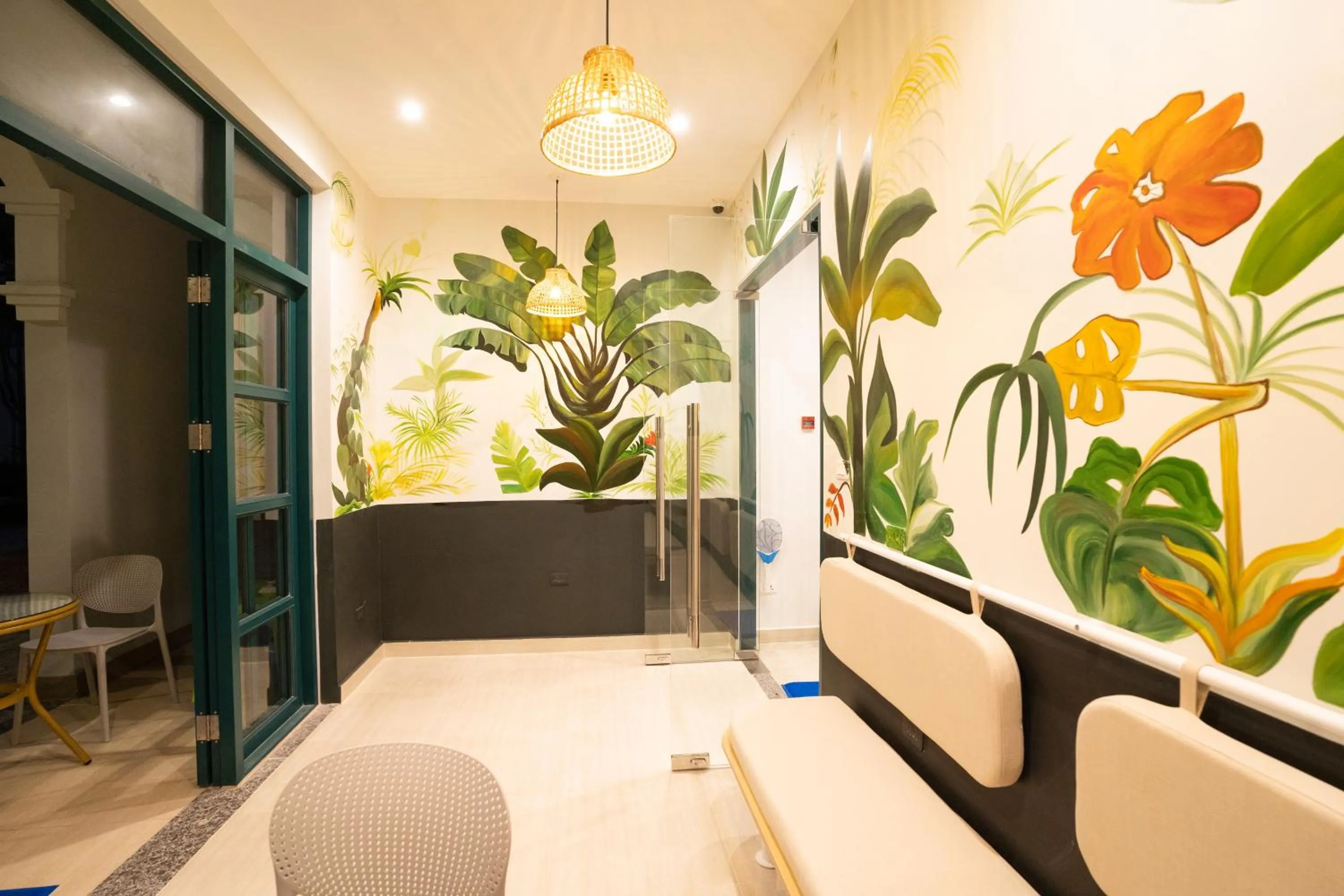 Seating area in La Bonté Boutique Home Phu Quoc