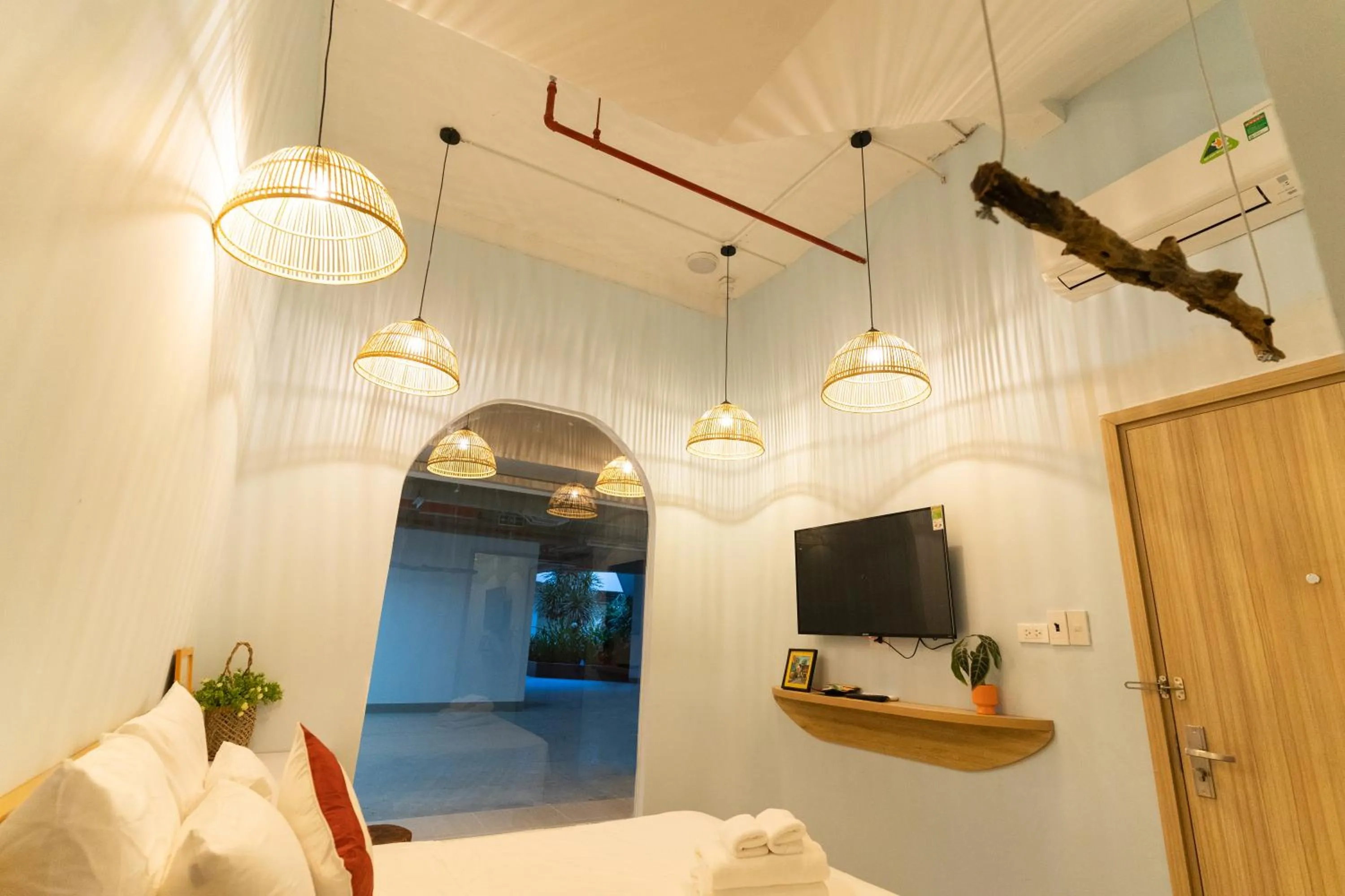 TV and multimedia, Bed in La Bonté Boutique Home Phu Quoc