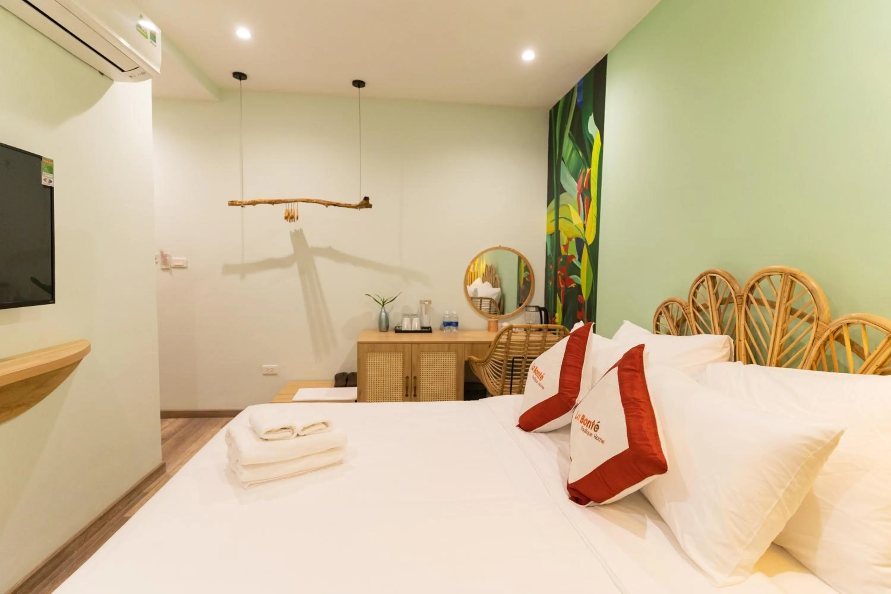 Bed in La Bonté Boutique Home Phu Quoc