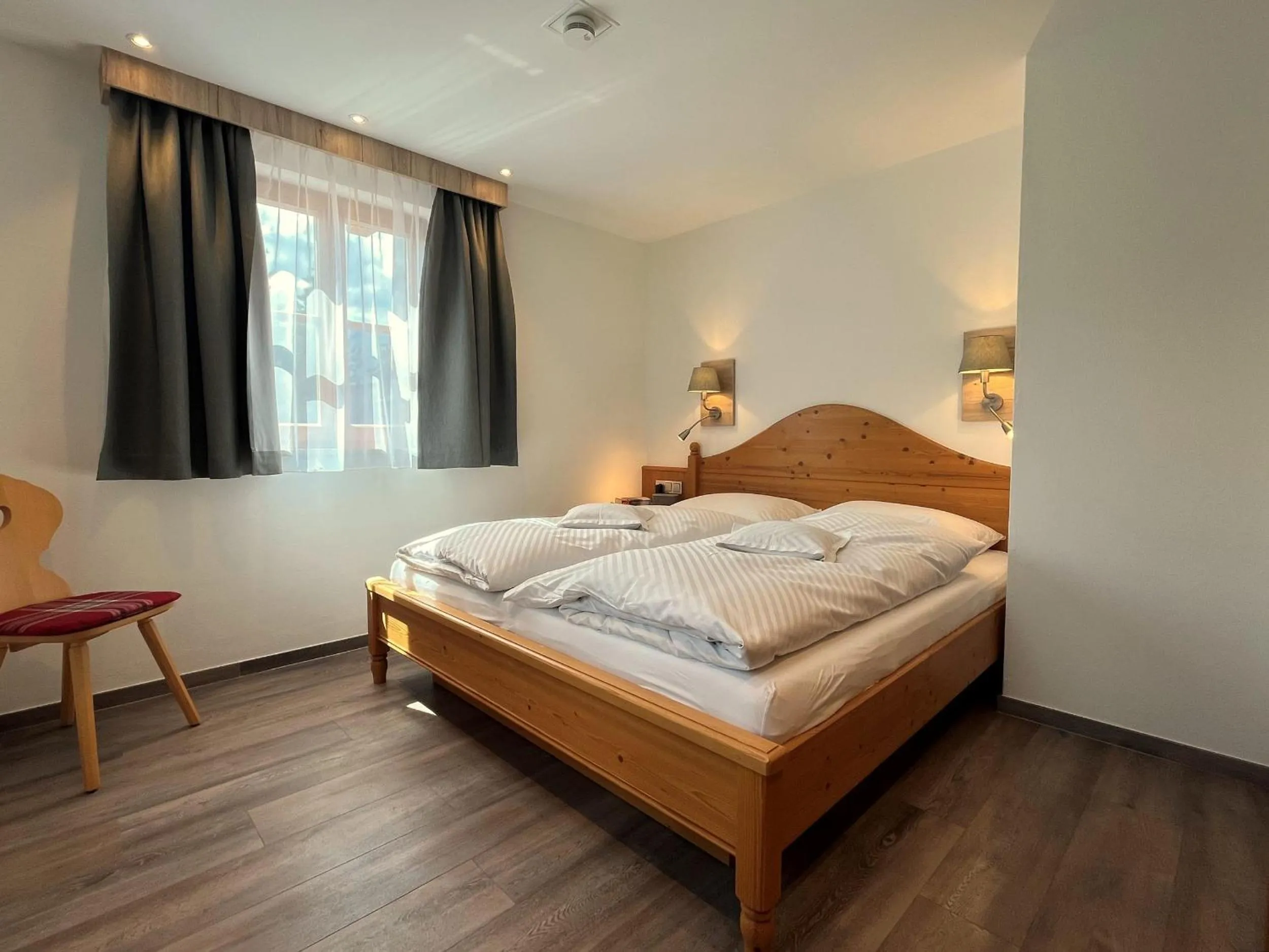 Bed in Ferienwohnungen Beim Hausbacher