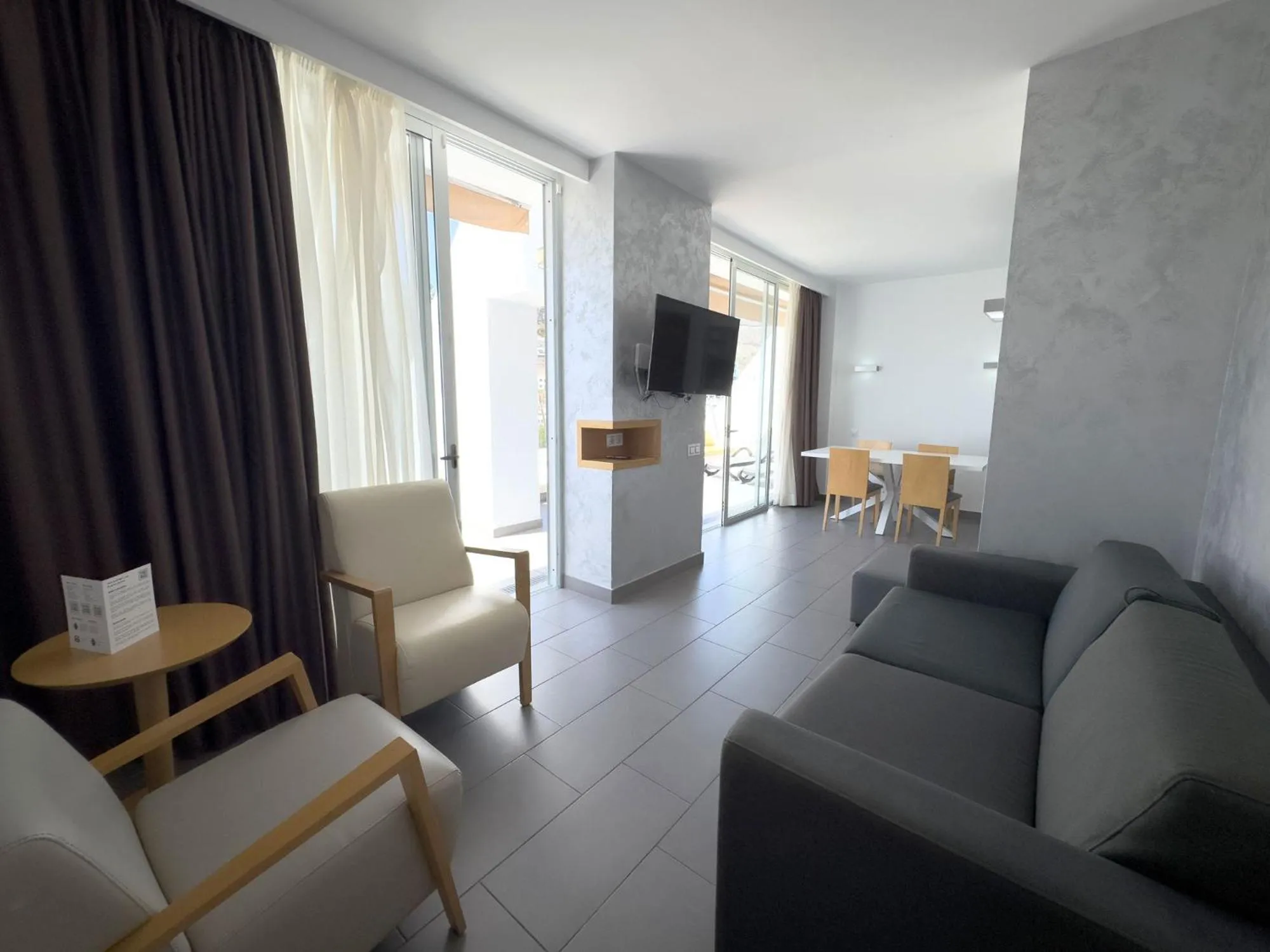 Communal lounge/ TV room in Holiday Club Puerto Calma