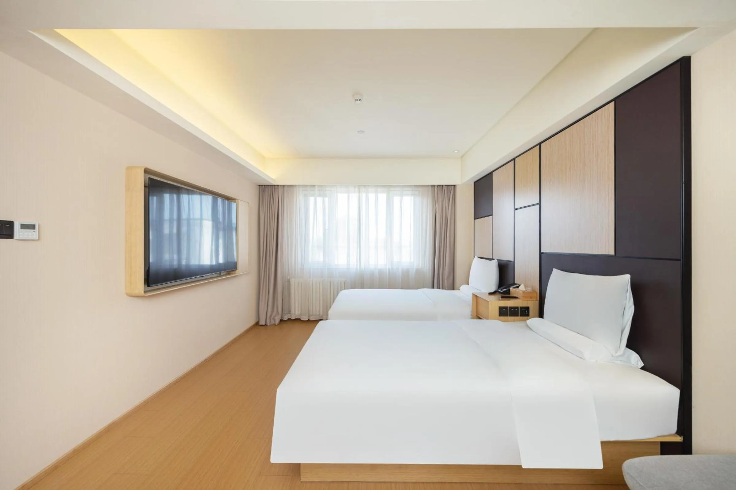 Bed in Ji Hotel Temple of Heaven Beijing