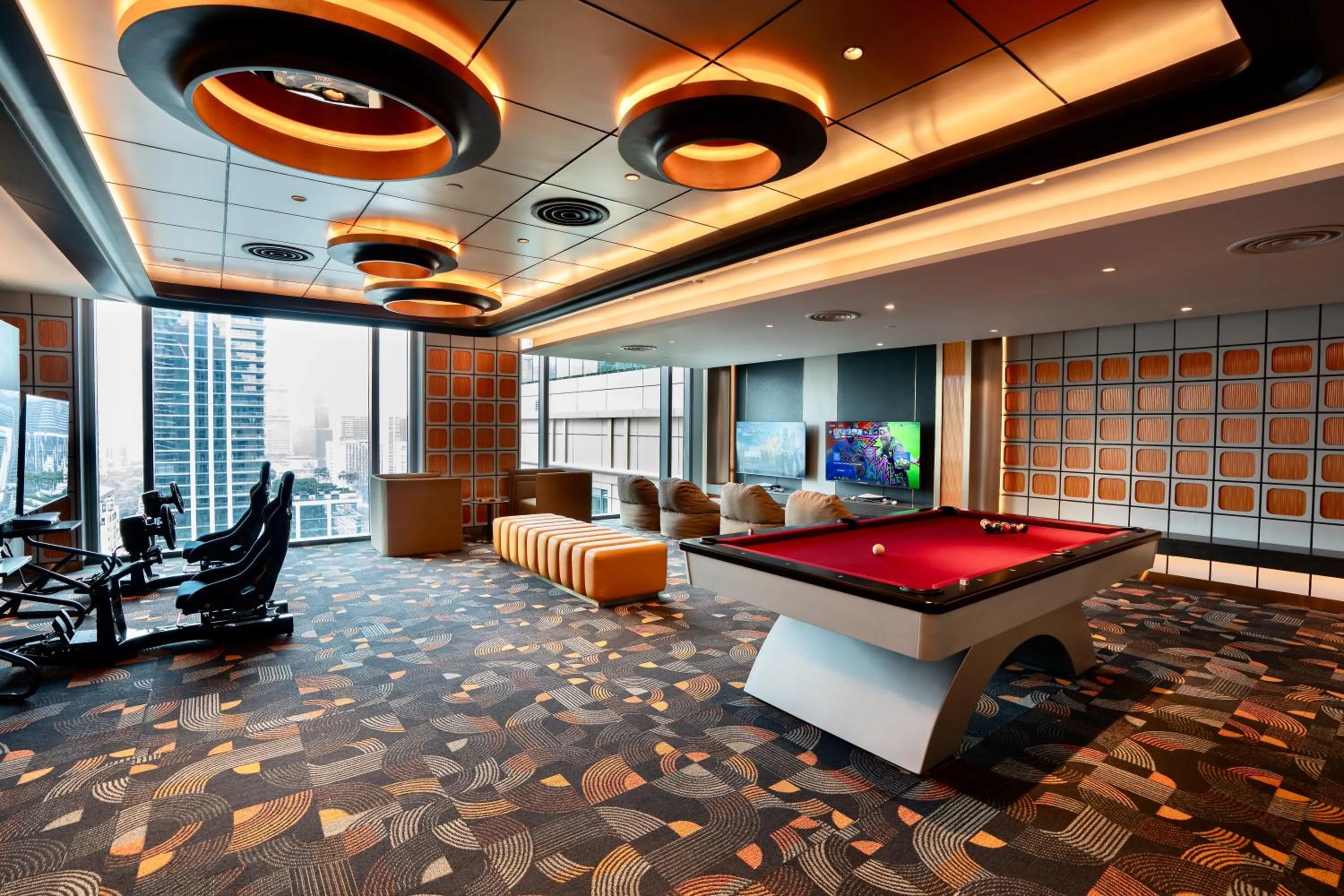 Game Room in Grande Centre Point Prestige Bangkok