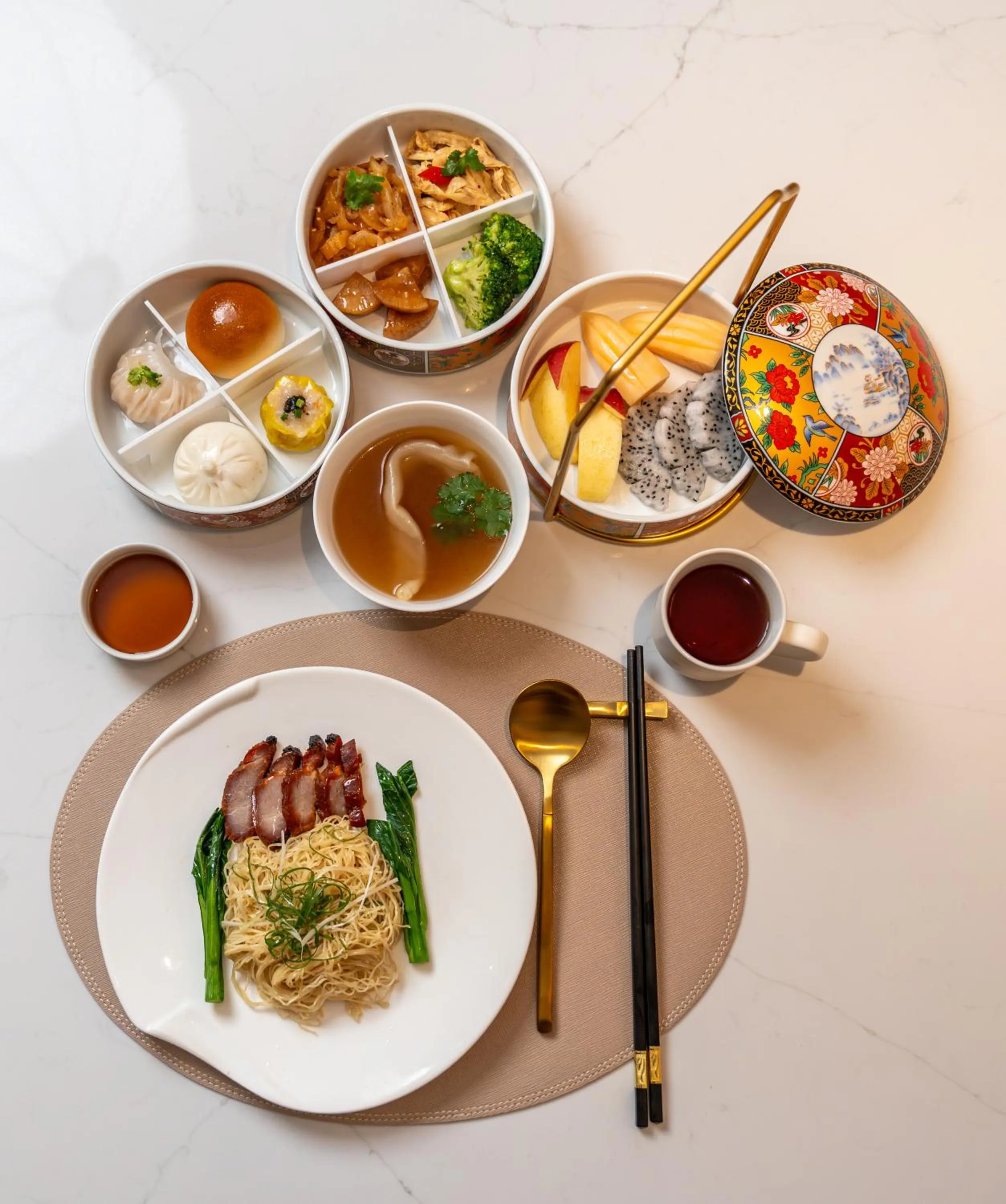 Breakfast in Grande Centre Point Prestige Bangkok