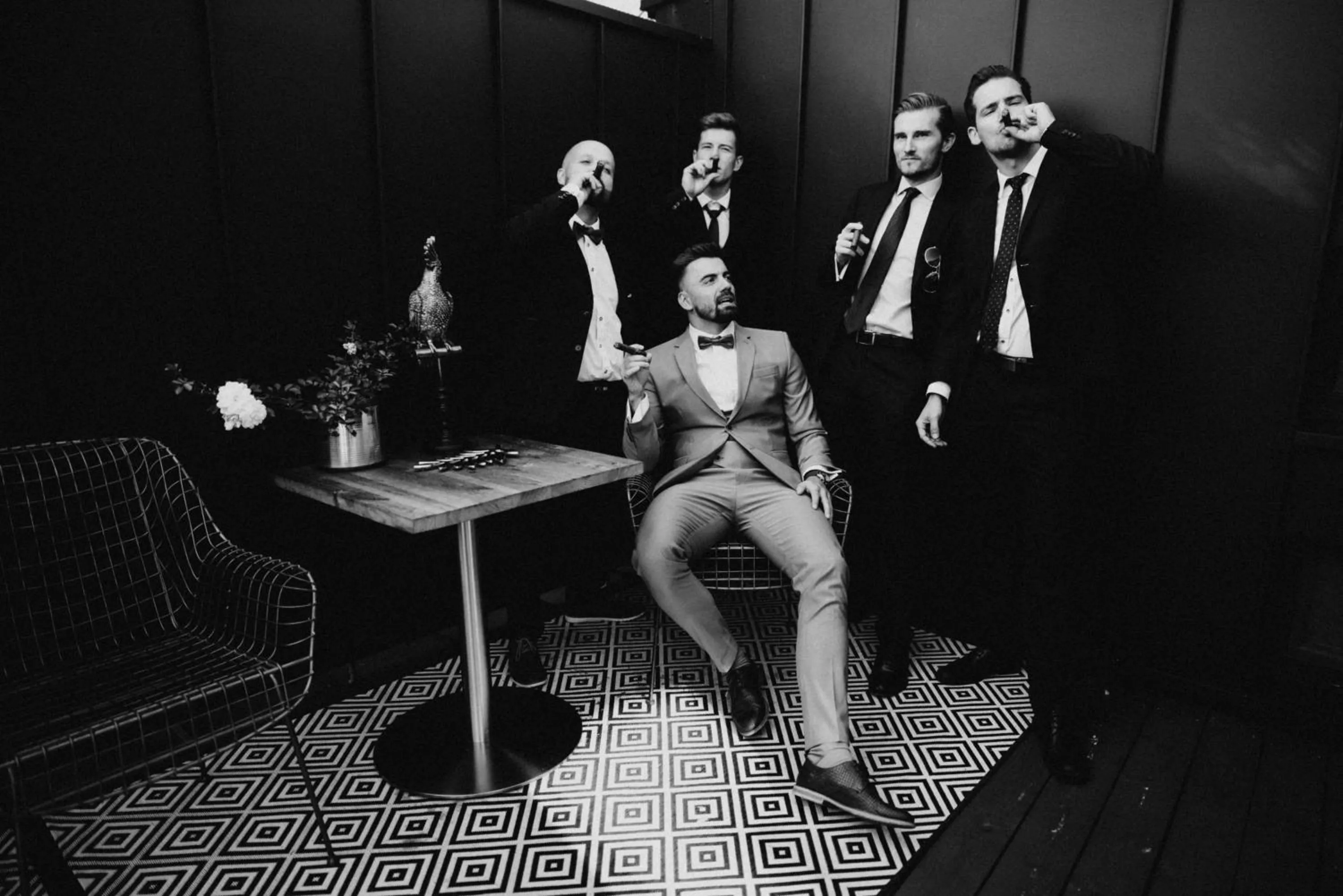 People in Boutique Hotel Massimos