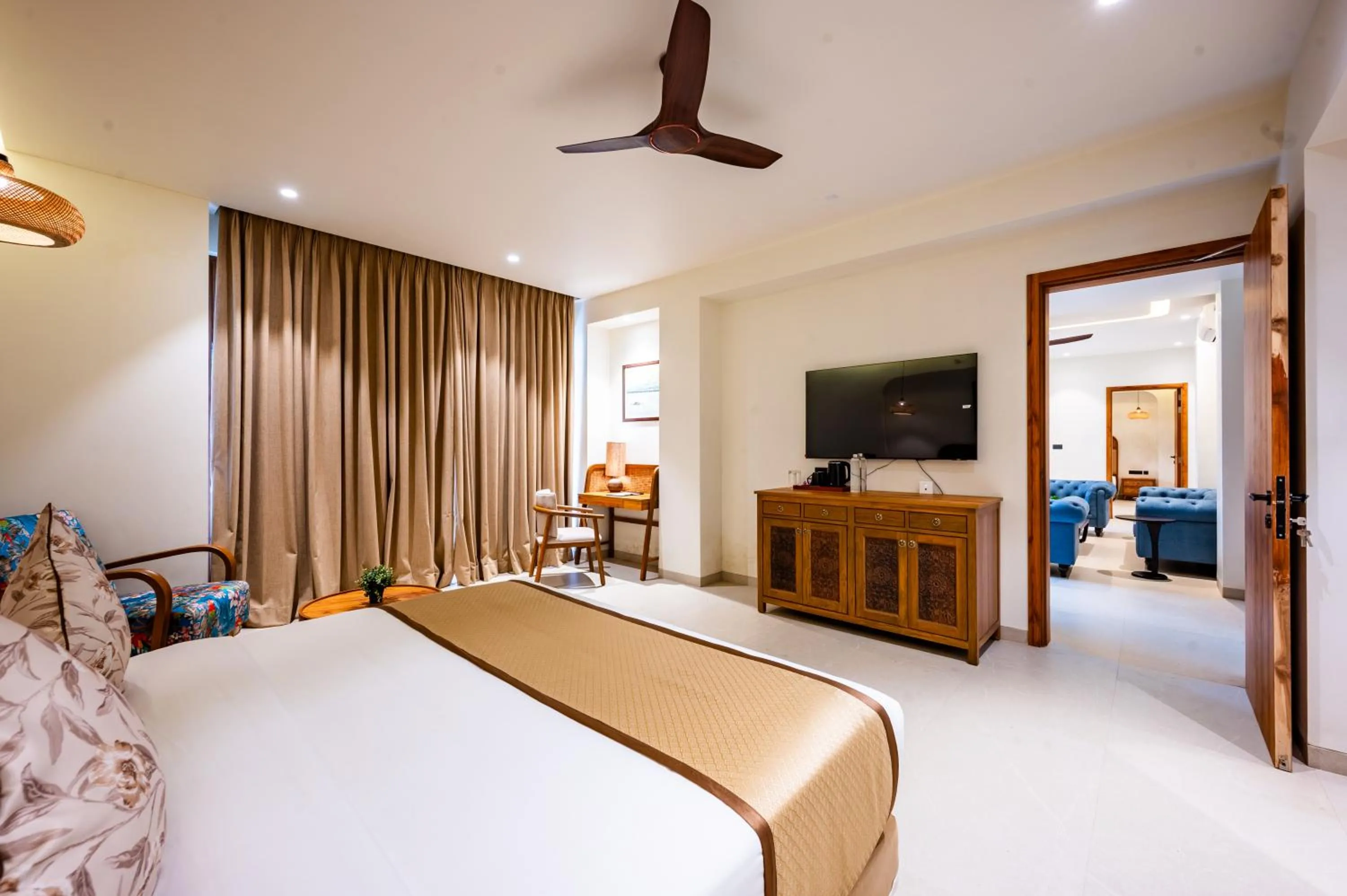 Photo of the whole room, Bed in ARK Lake Resort, Igatpuri