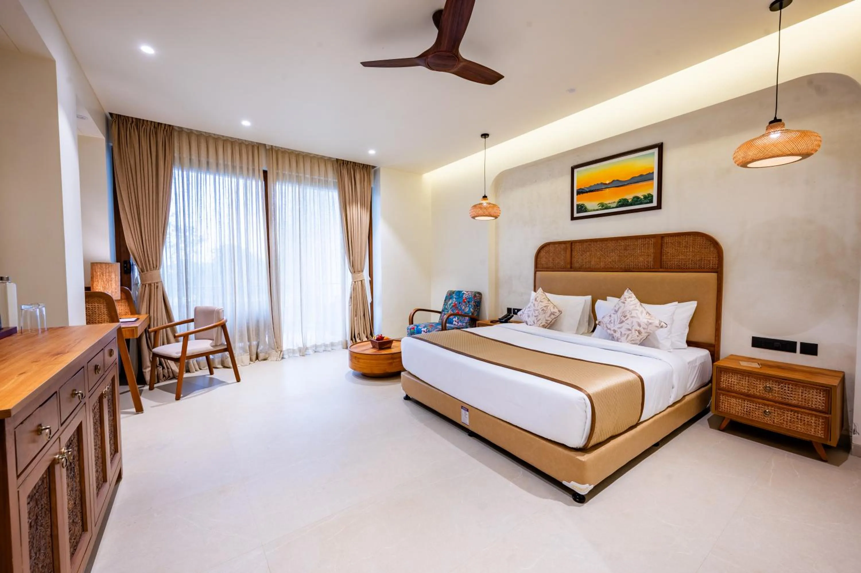 Photo of the whole room, Bed in ARK Lake Resort, Igatpuri