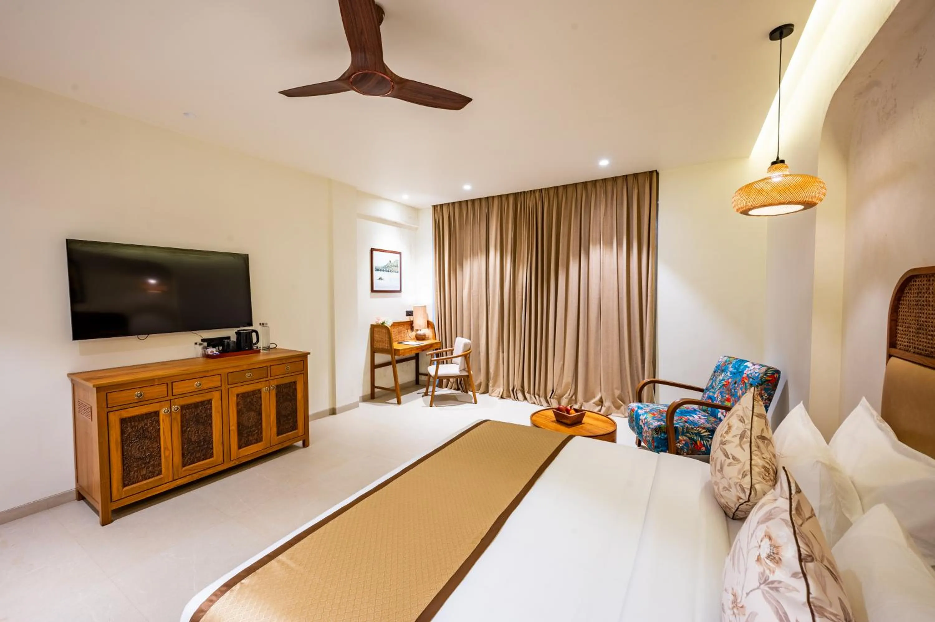 Photo of the whole room, Bed in ARK Lake Resort, Igatpuri