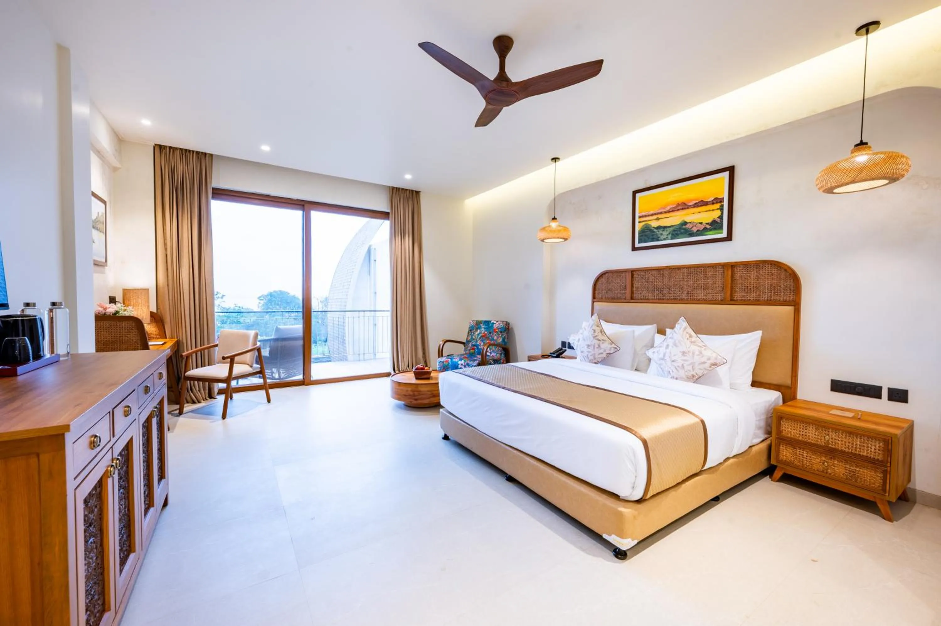 Photo of the whole room, Bed in ARK Lake Resort, Igatpuri