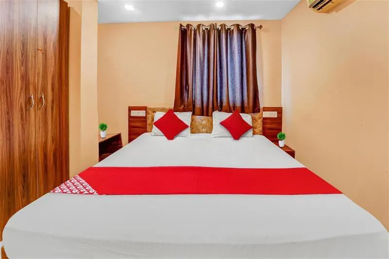 Bed in Hotel O Home HOTEL SIYA BIHARI Homestay