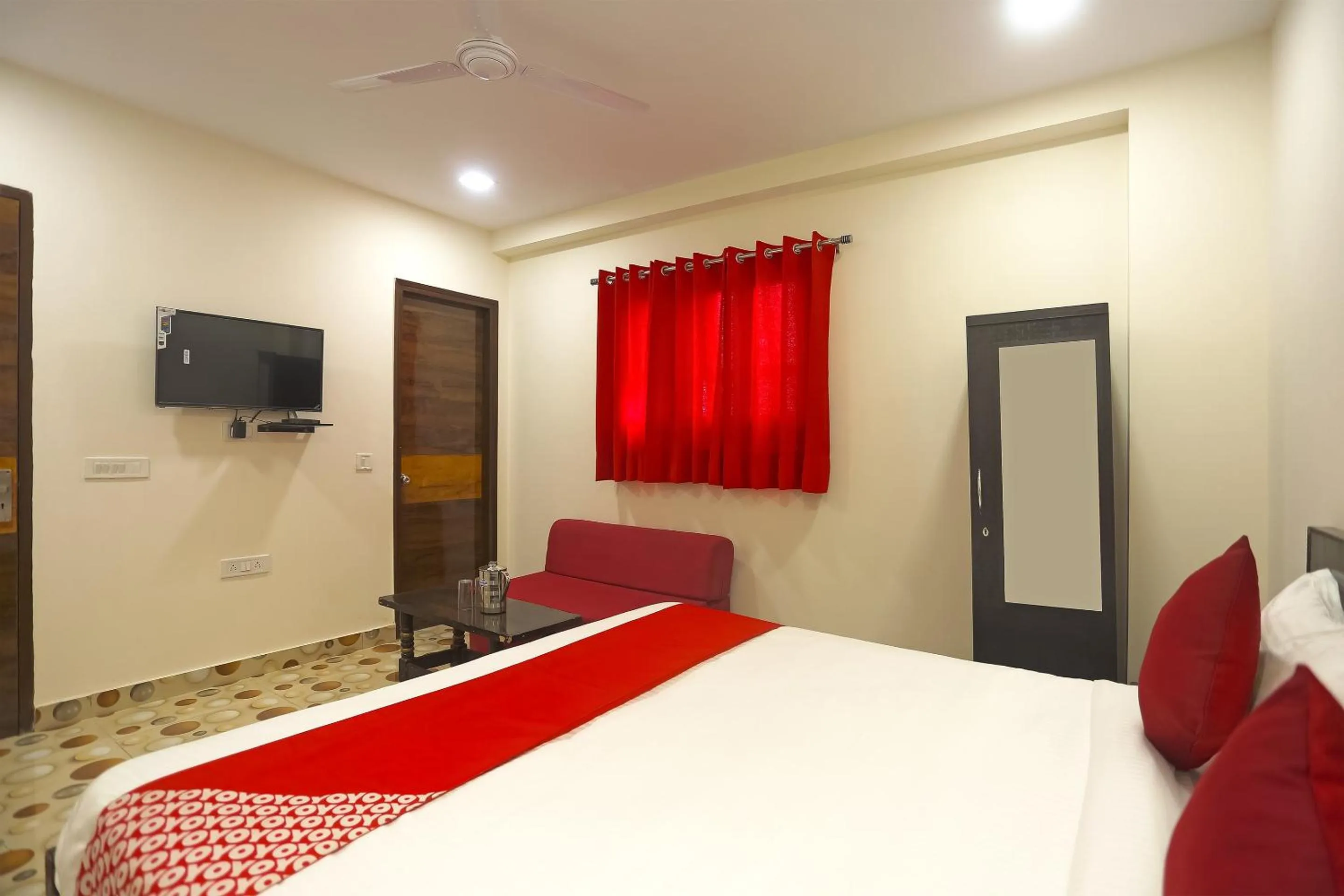 Bedroom, Bed in Hotel O Three Kings