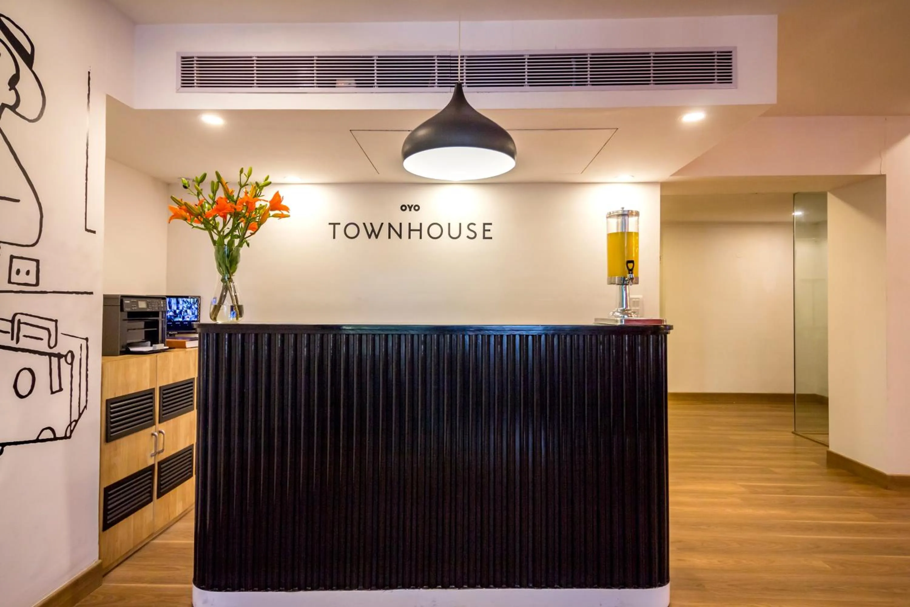 Lobby or reception in Townhouse 013 New Friends Colony