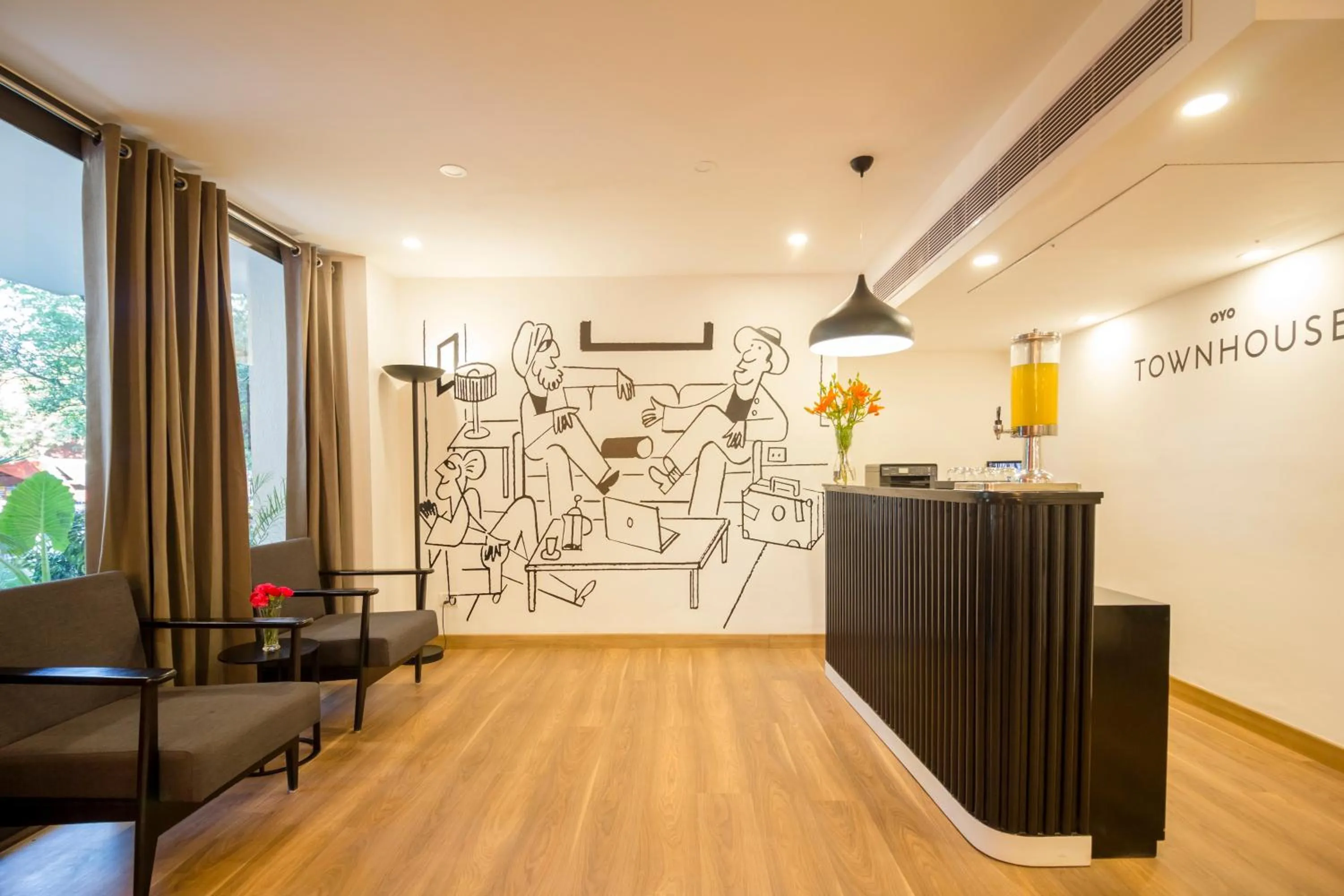 Lobby or reception in Townhouse 013 New Friends Colony