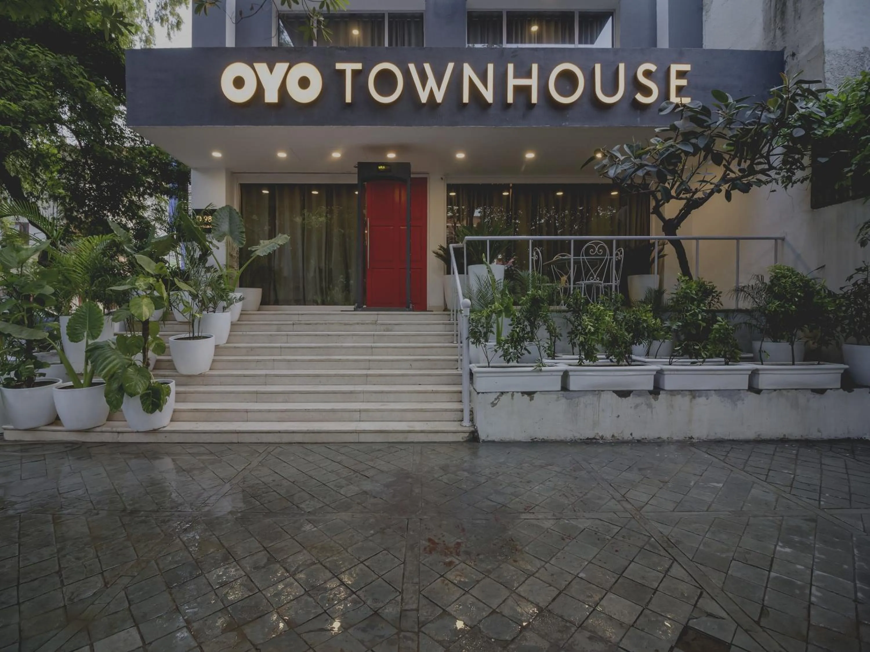 Facade/entrance in Townhouse 013 New Friends Colony