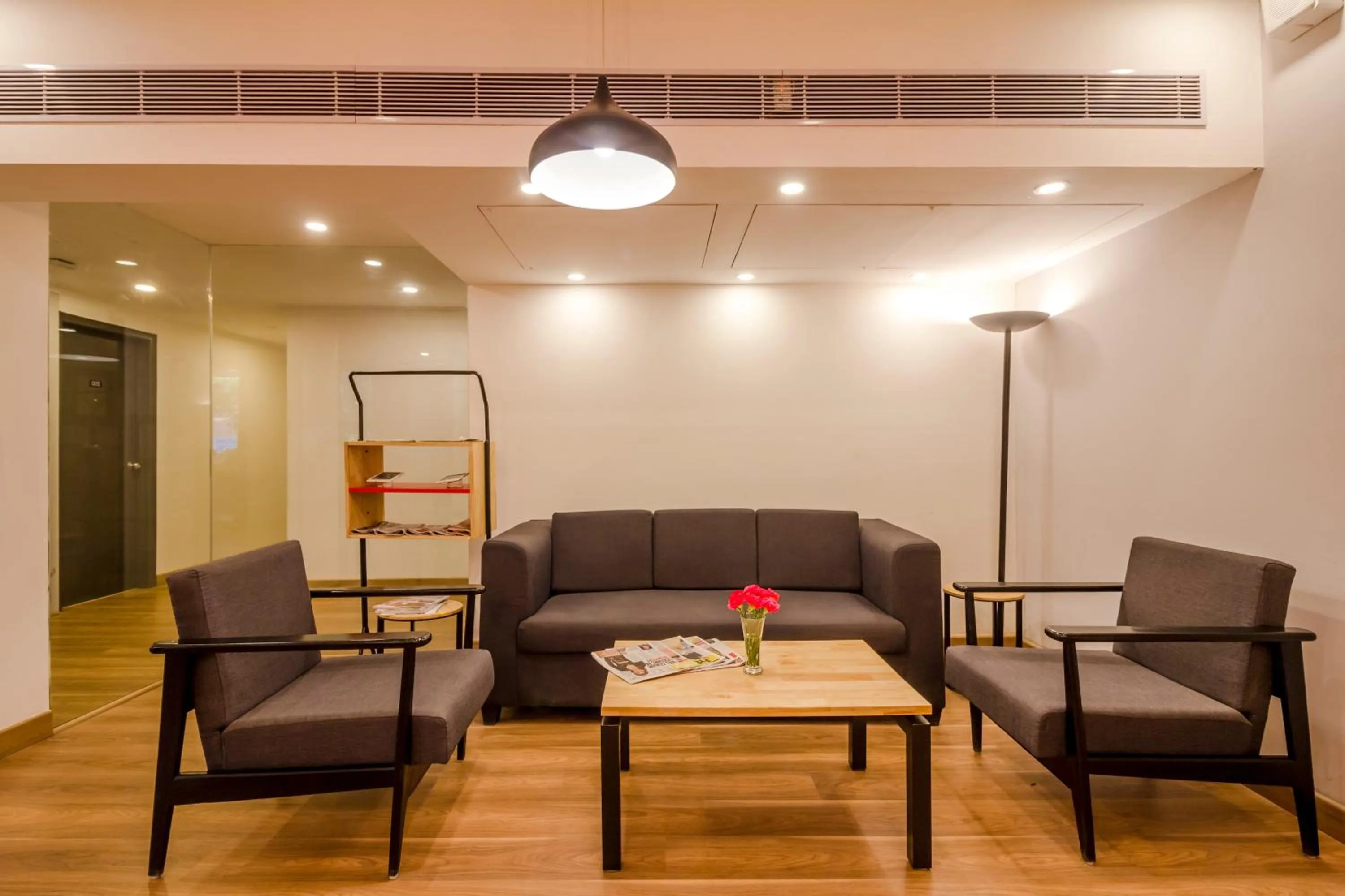 Lobby or reception in Townhouse 013 New Friends Colony