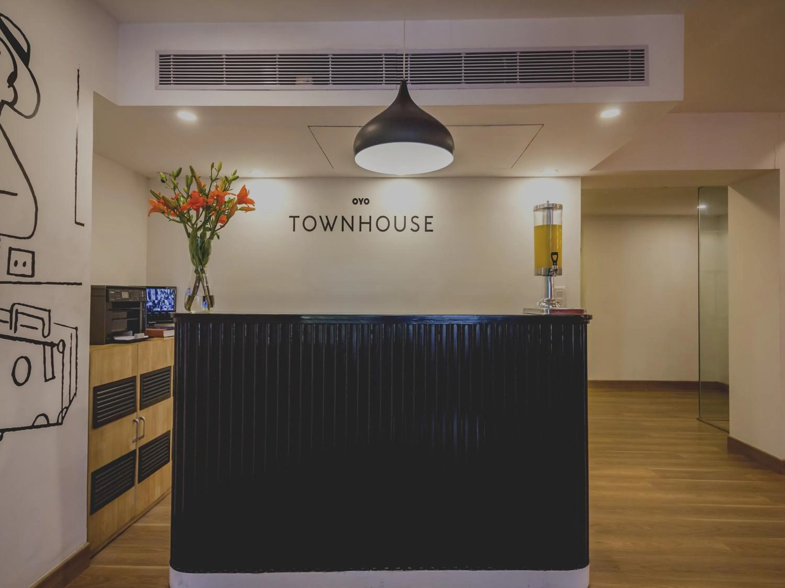 Lobby or reception in Townhouse 013 New Friends Colony