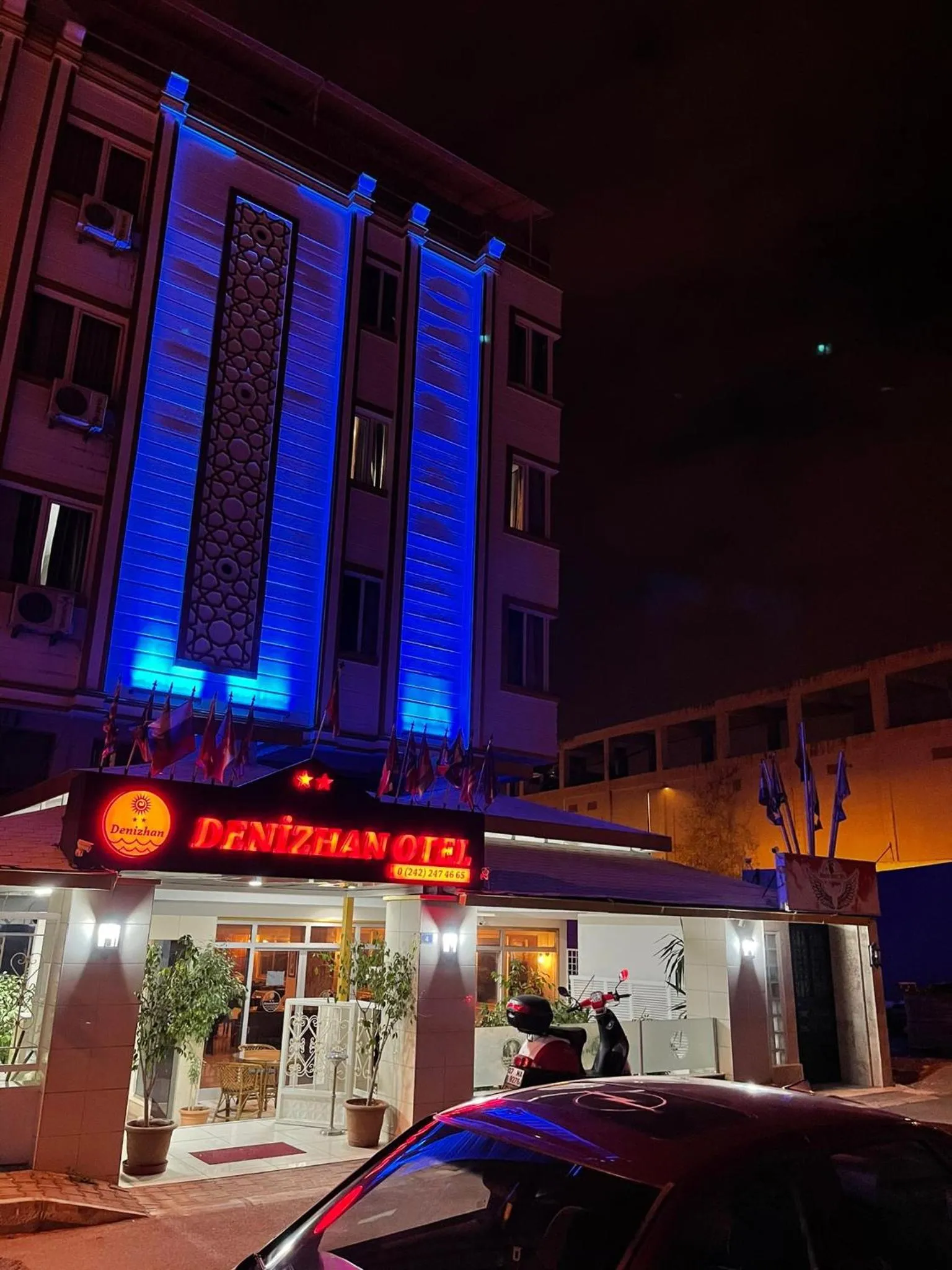 Property building in Denizhan Hotel