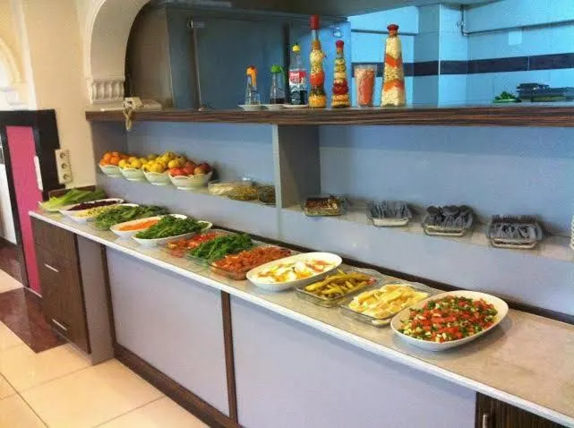 Buffet breakfast in Denizhan Hotel