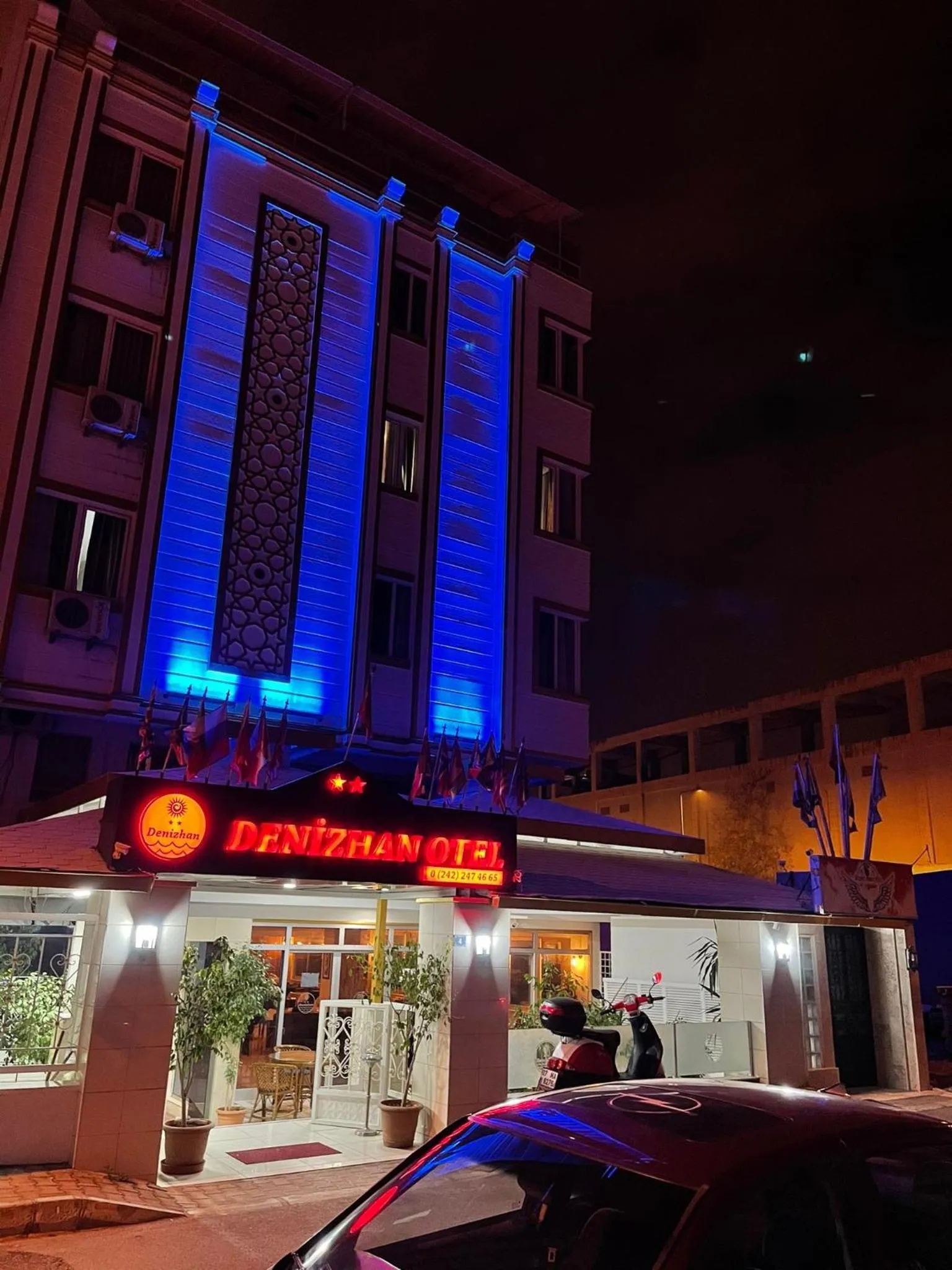 Property building in Denizhan Hotel