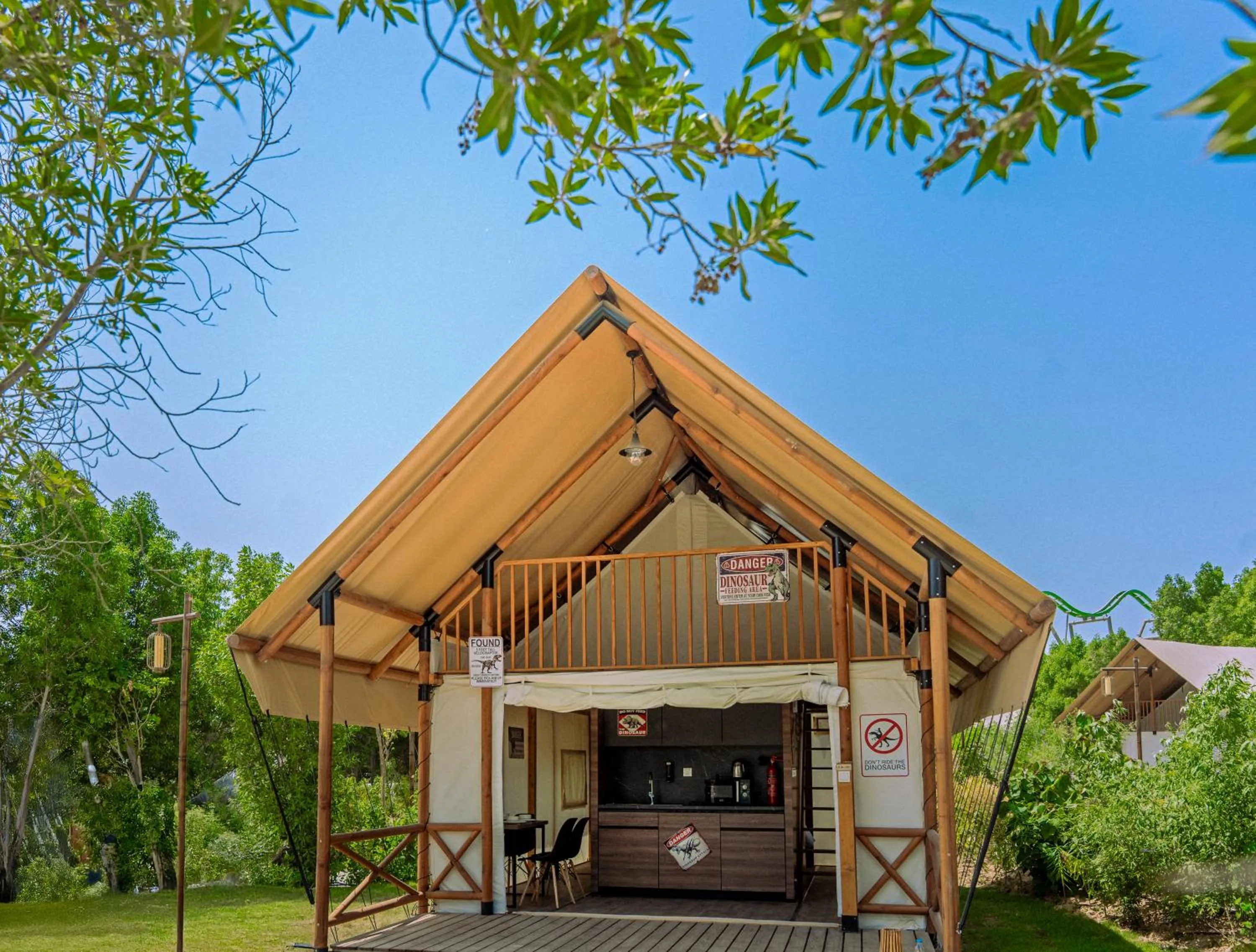 Property building in T-Rex Glamping, Including Free Access to Dubai Parks and Resorts