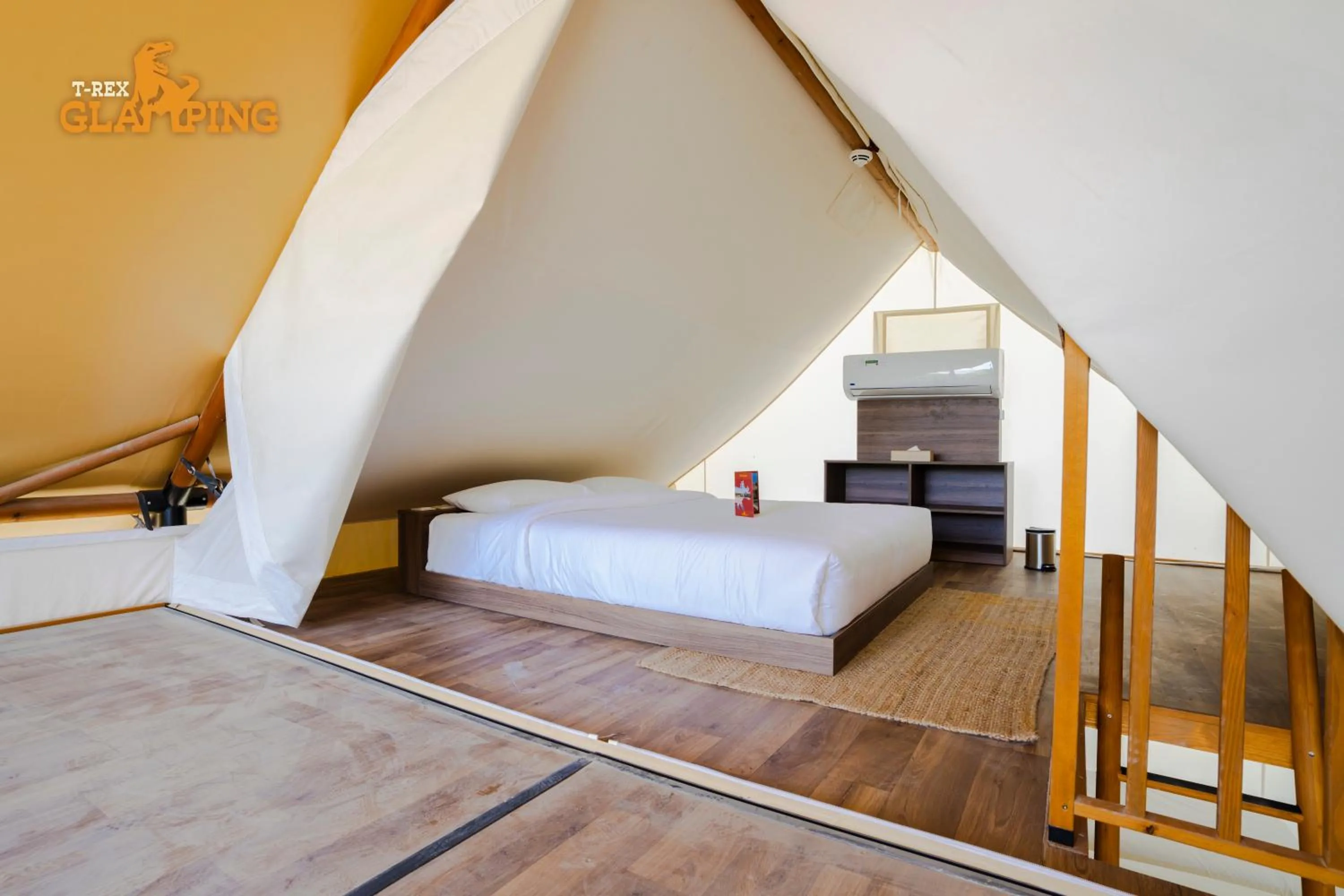 Bed in T-Rex Glamping, Including Free Access to Dubai Parks and Resorts