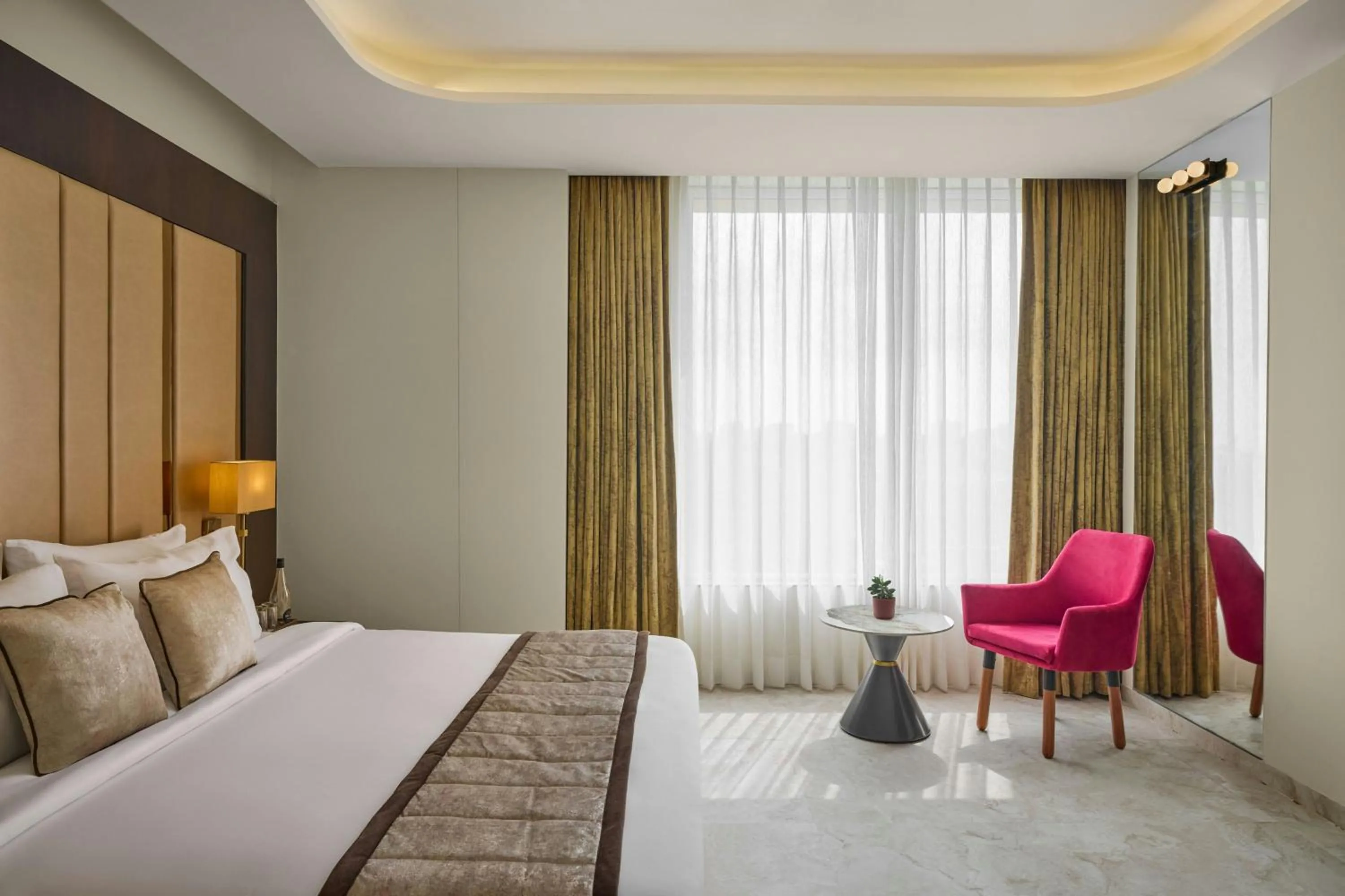 Photo of the whole room, Bed in The Fern Residency, Solapur, Series by Marriott