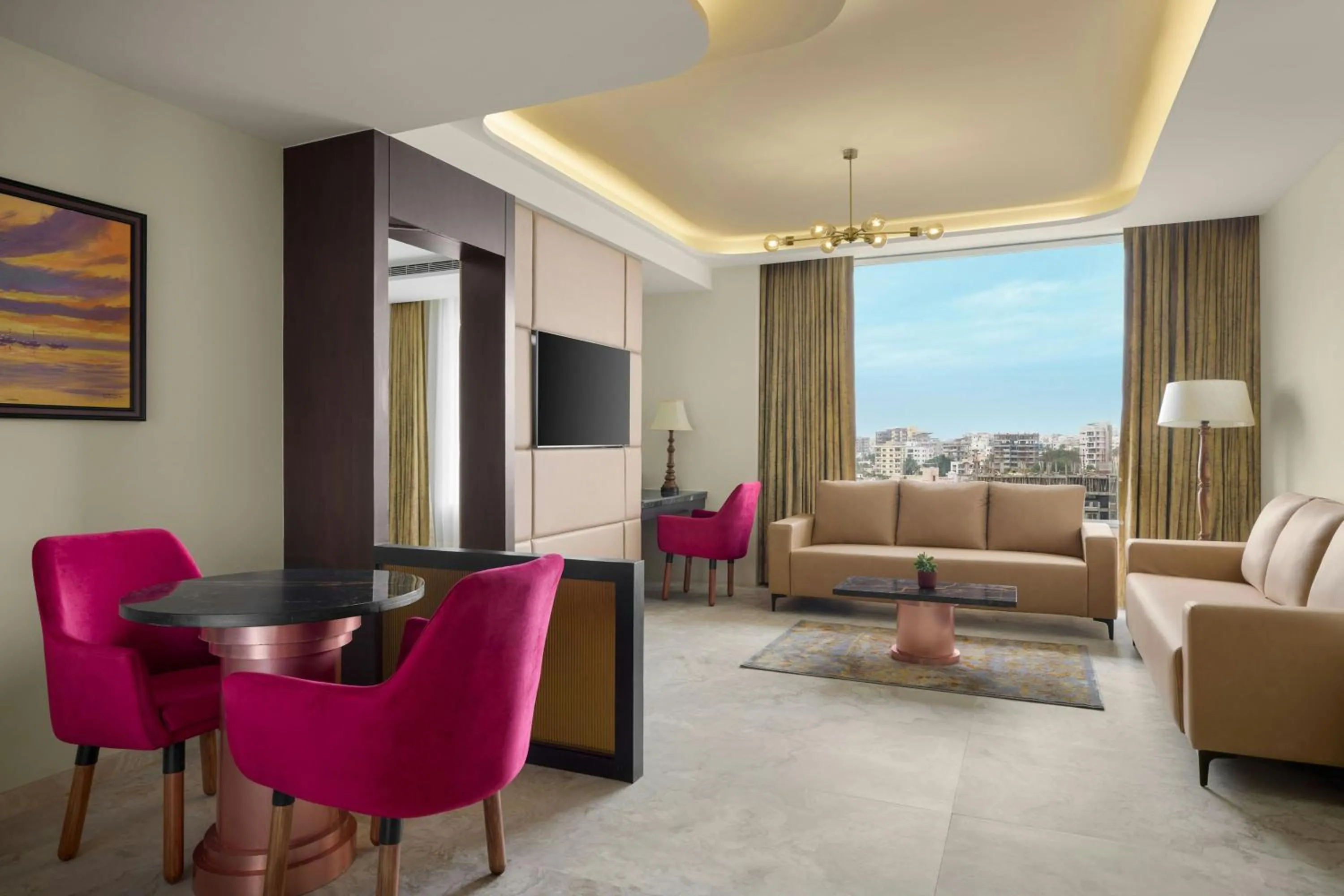 Living room in The Fern Residency, Solapur, Series by Marriott
