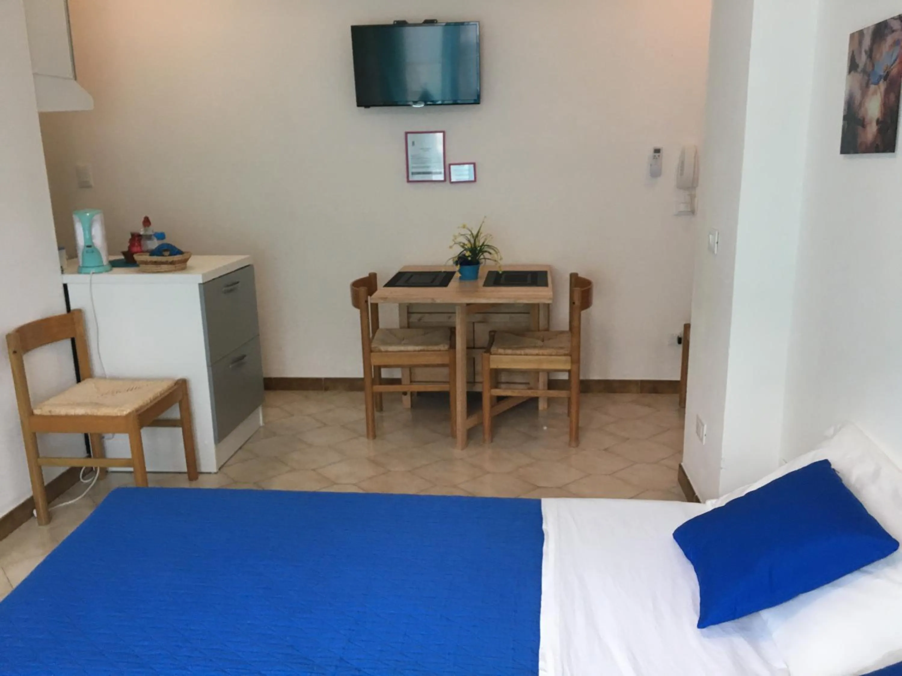 Living room, Bed in Sole e Luna
