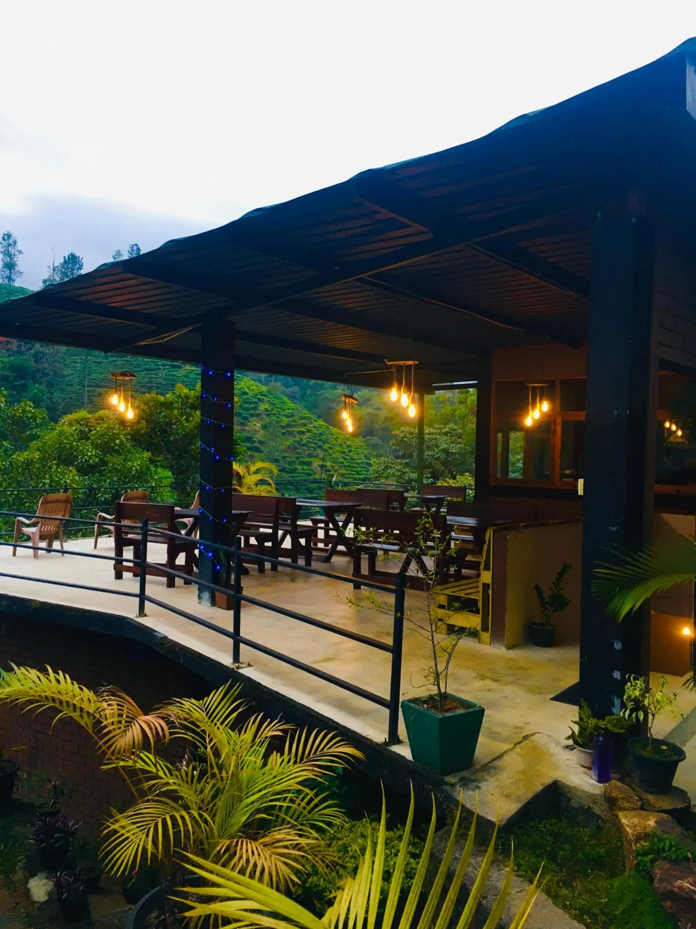 Patio in Wild Resort Ella