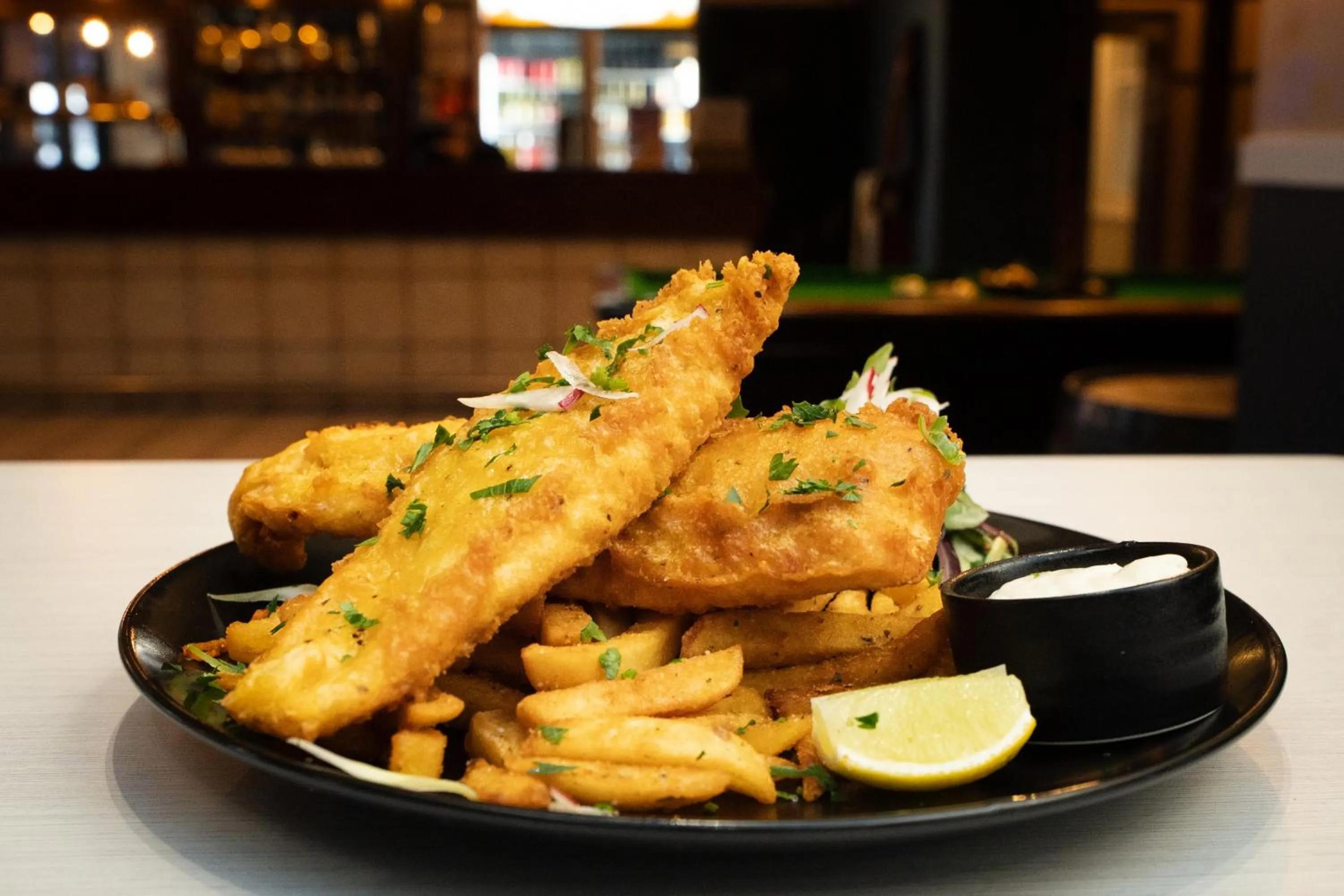 Restaurant/places to eat in The Burlington Hotel