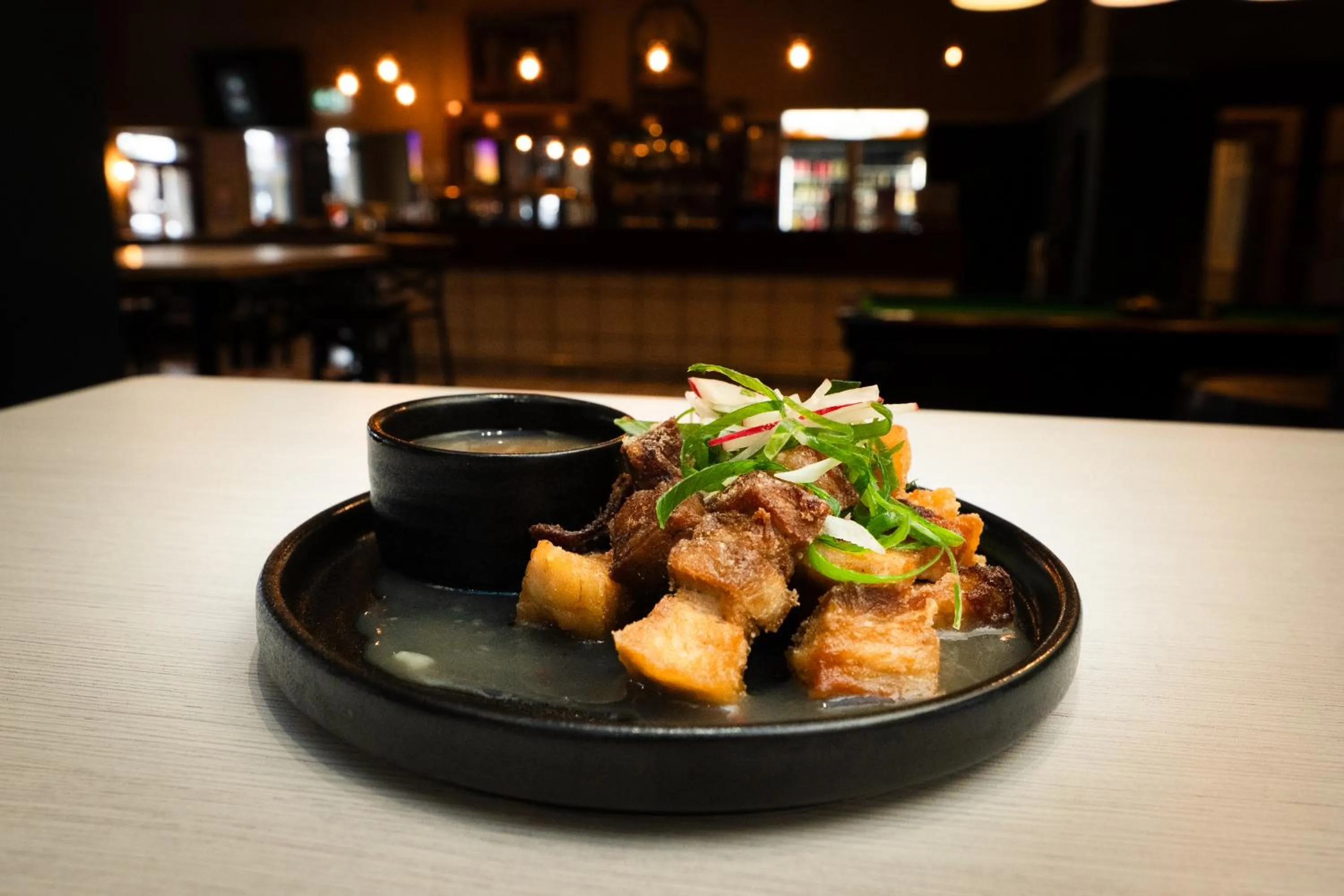 Restaurant/places to eat in The Burlington Hotel