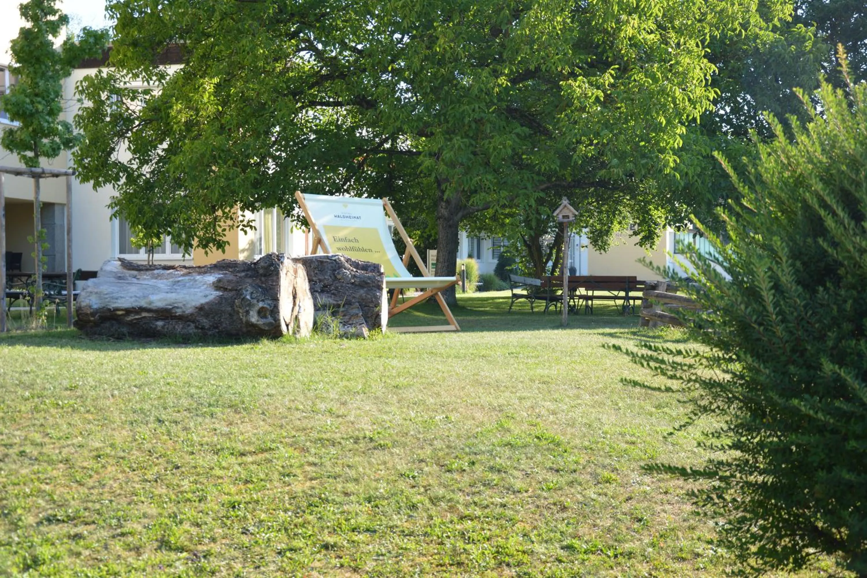 Garden in Hotel Waldheimat