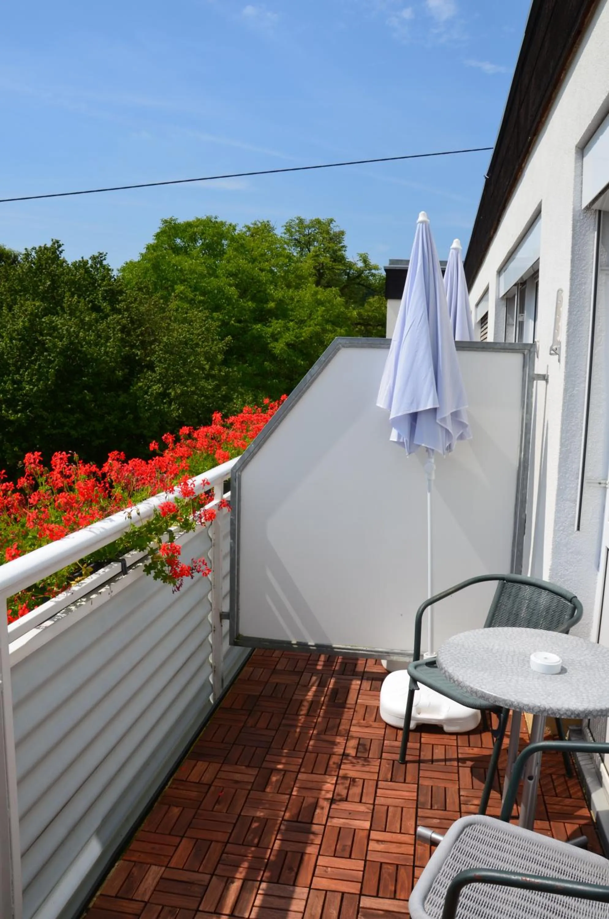 Balcony/Terrace in Hotel Waldheimat