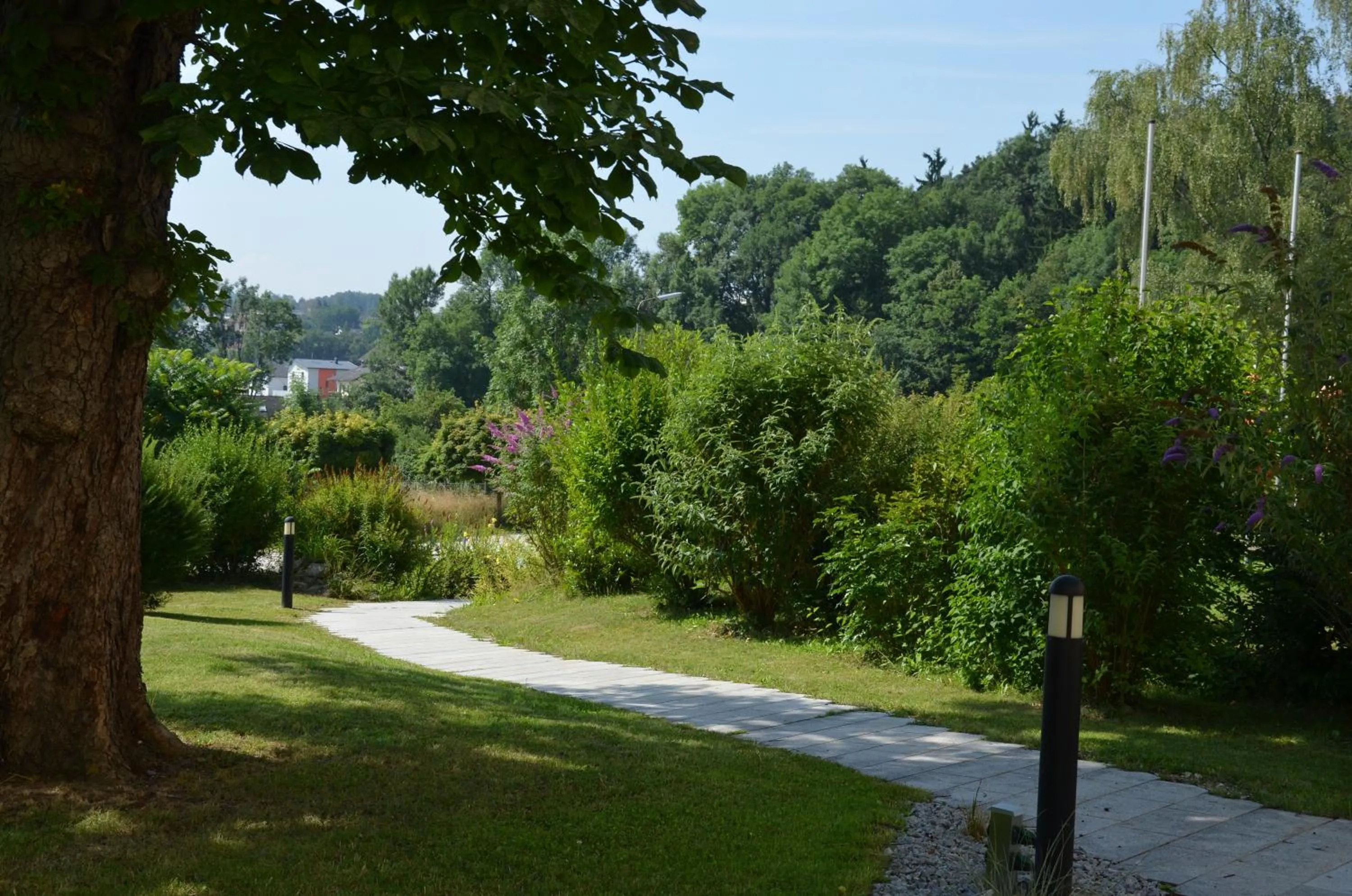 Garden in Hotel Waldheimat