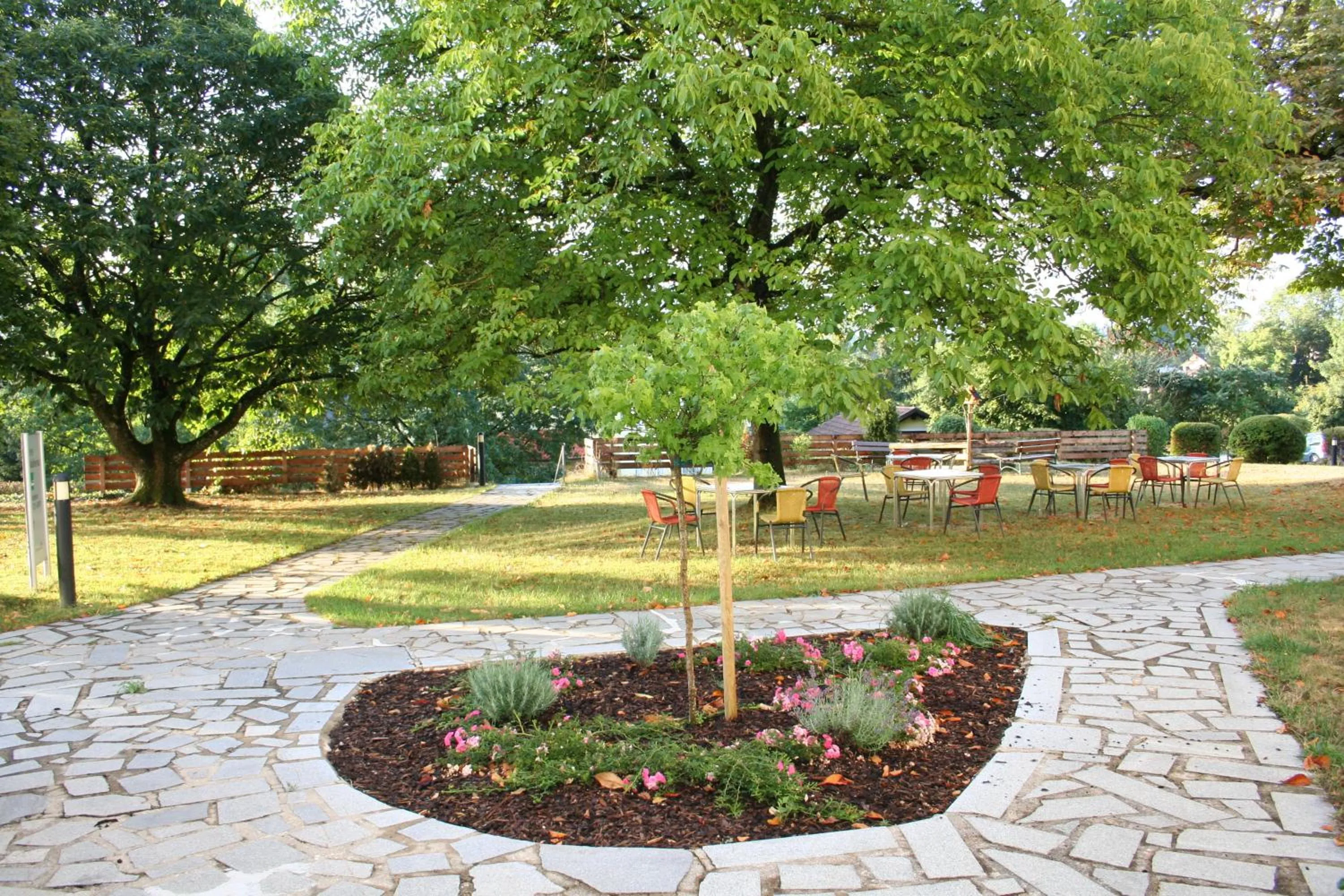 Garden in Hotel Waldheimat