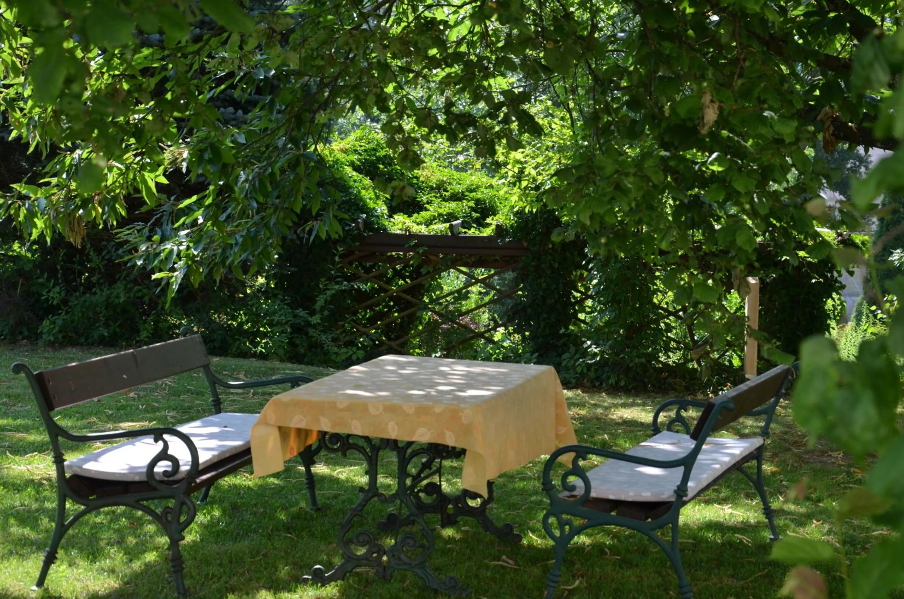 Garden in Hotel Waldheimat